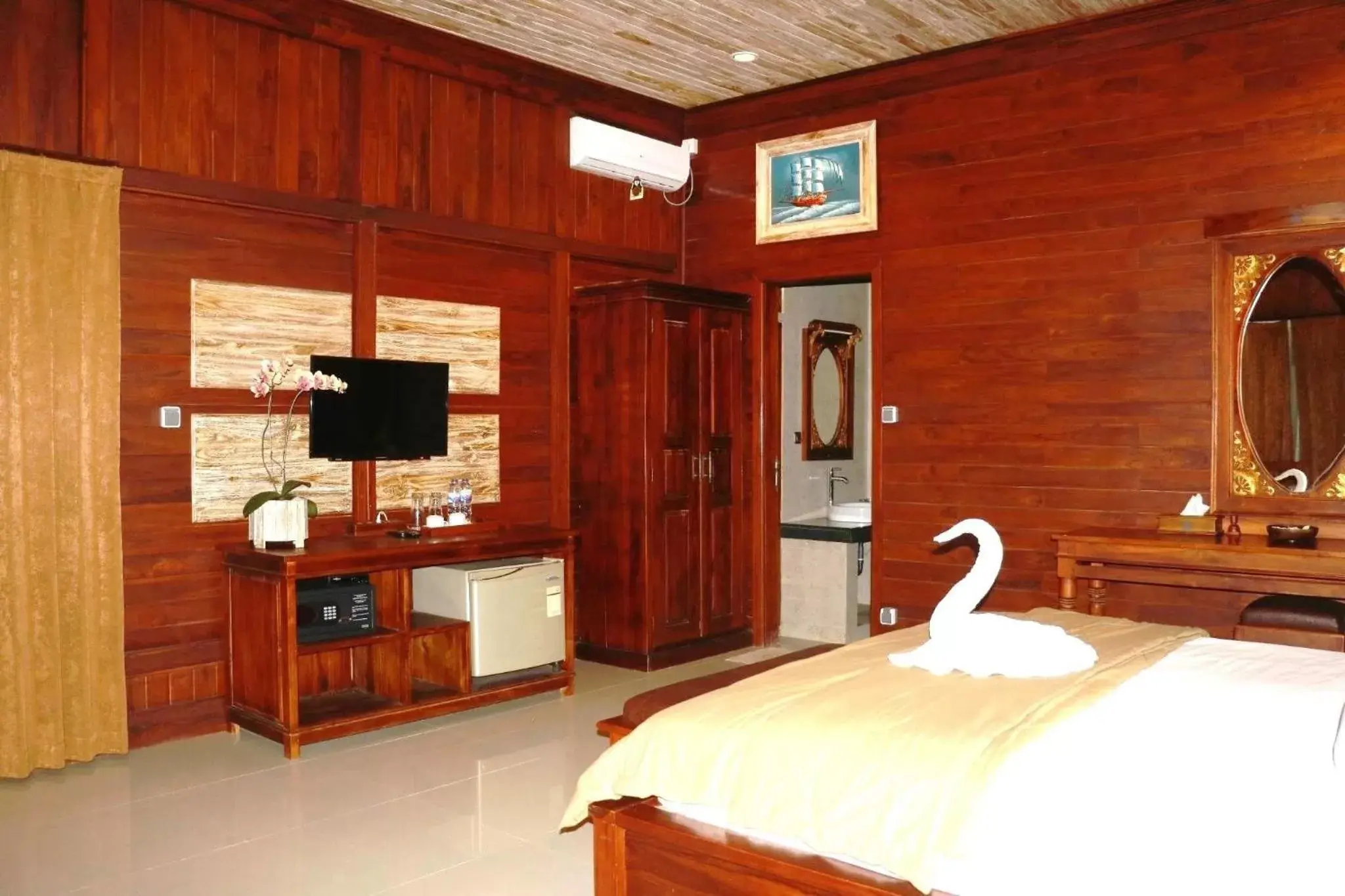 Area and facilities, Bed in Pemedal Beach Resort