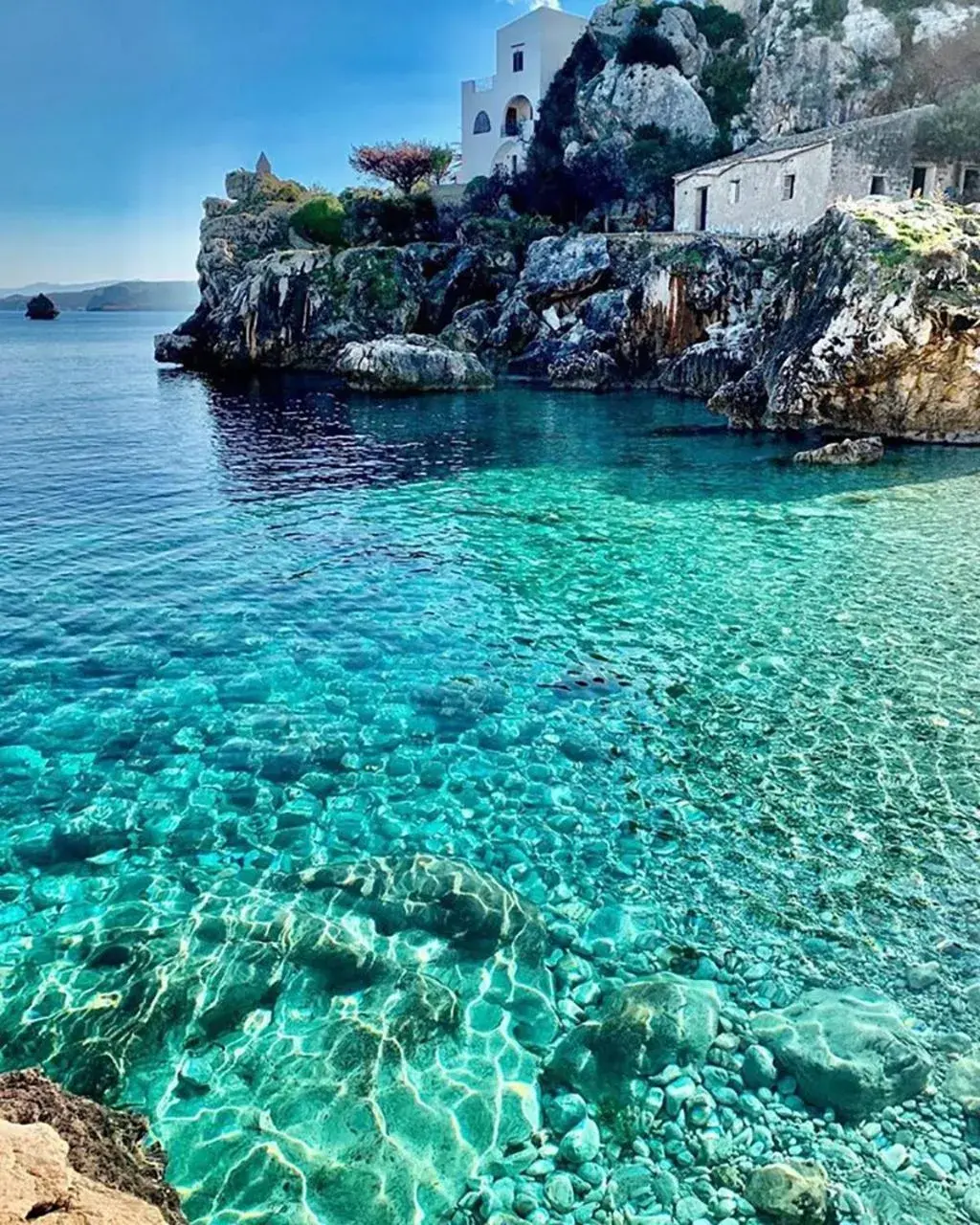 Natural landscape in Baglio Di Scopello