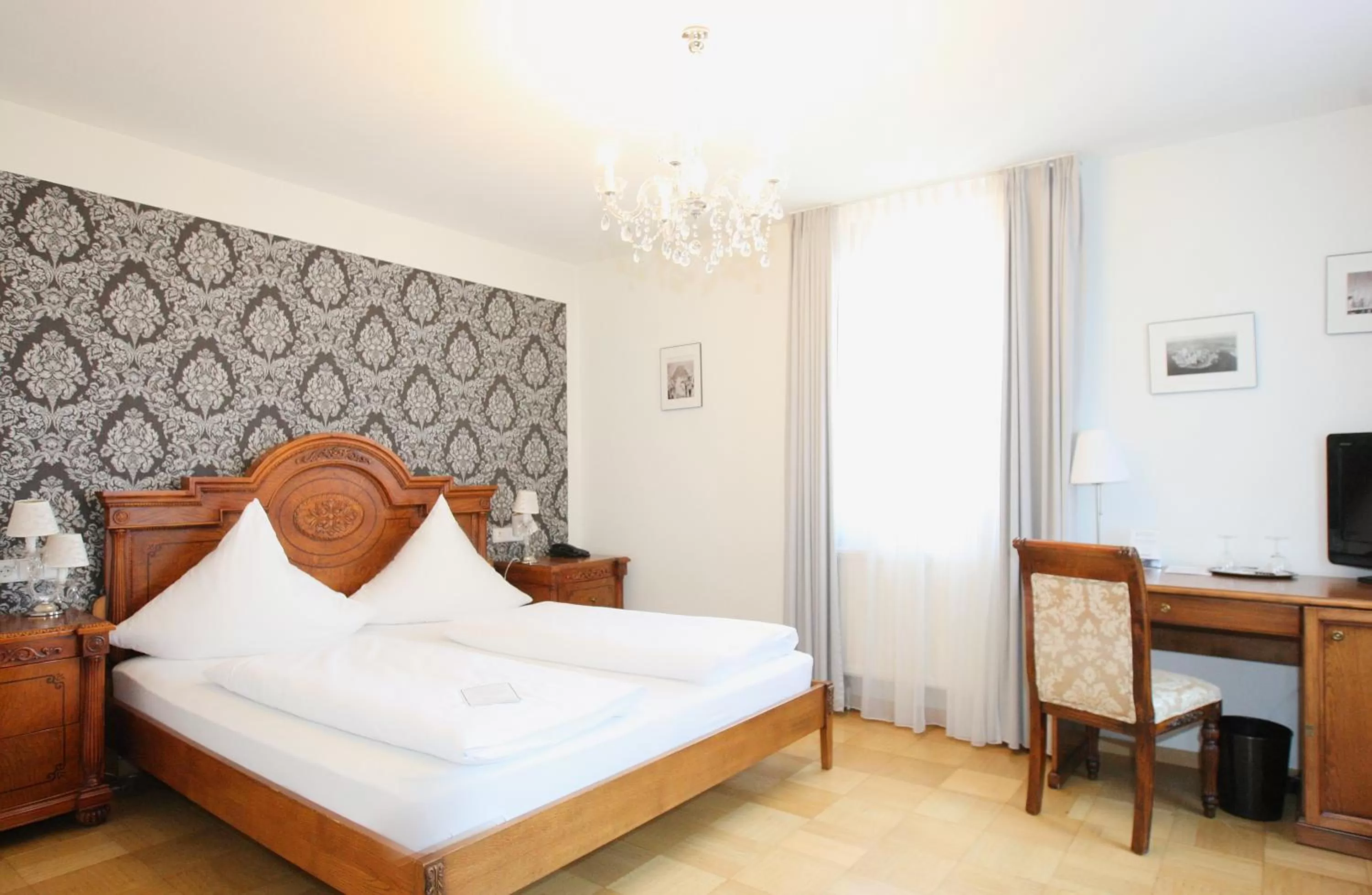 Bed in Hotel Rathausglöckel