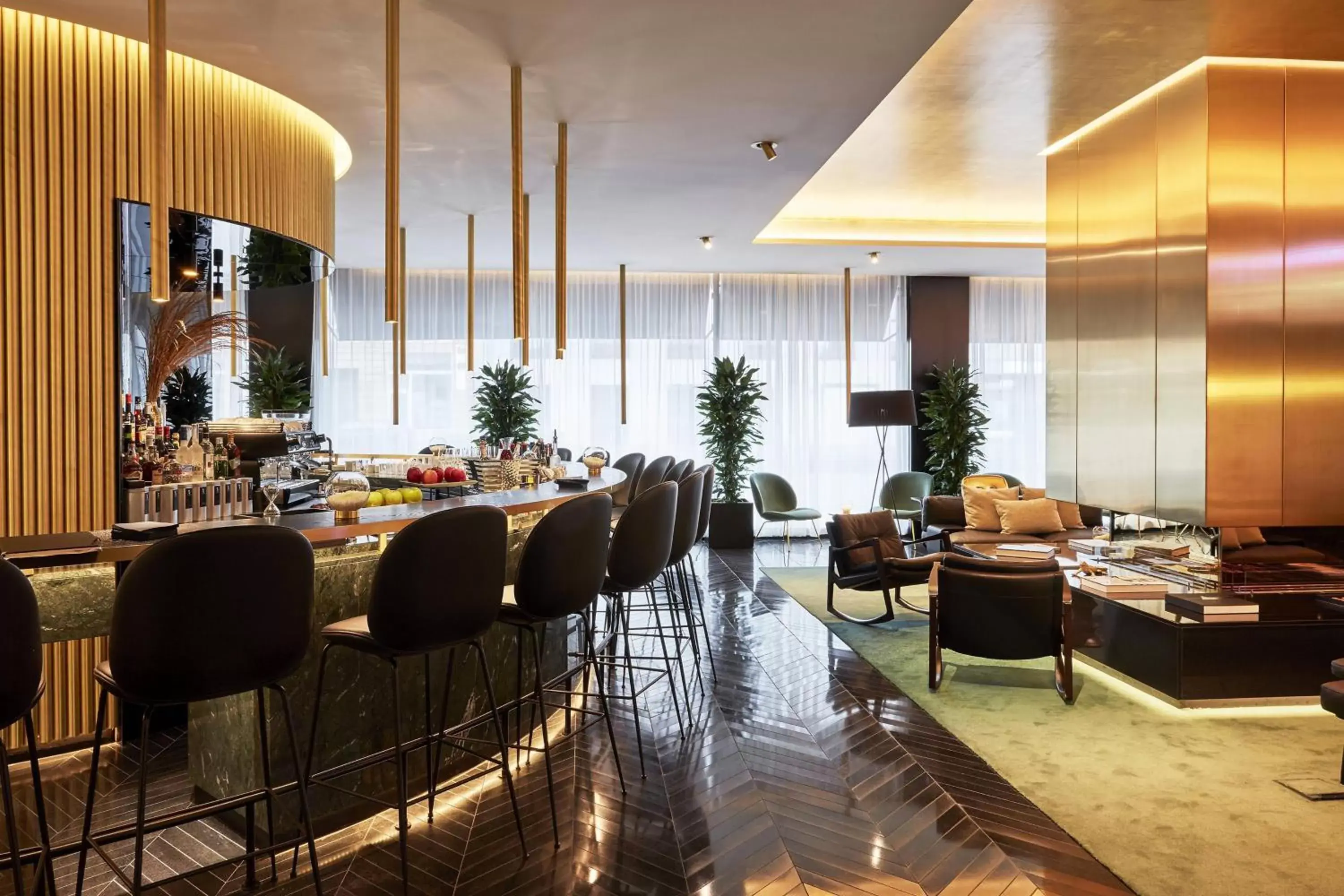 Lobby or reception, Lounge/Bar in Roomers Munich, Autograph Collection