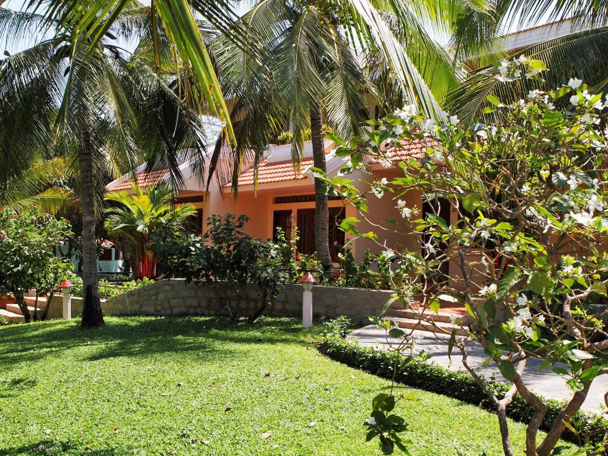 Garden, Property Building in Phu Hai Beach Resort & Spa