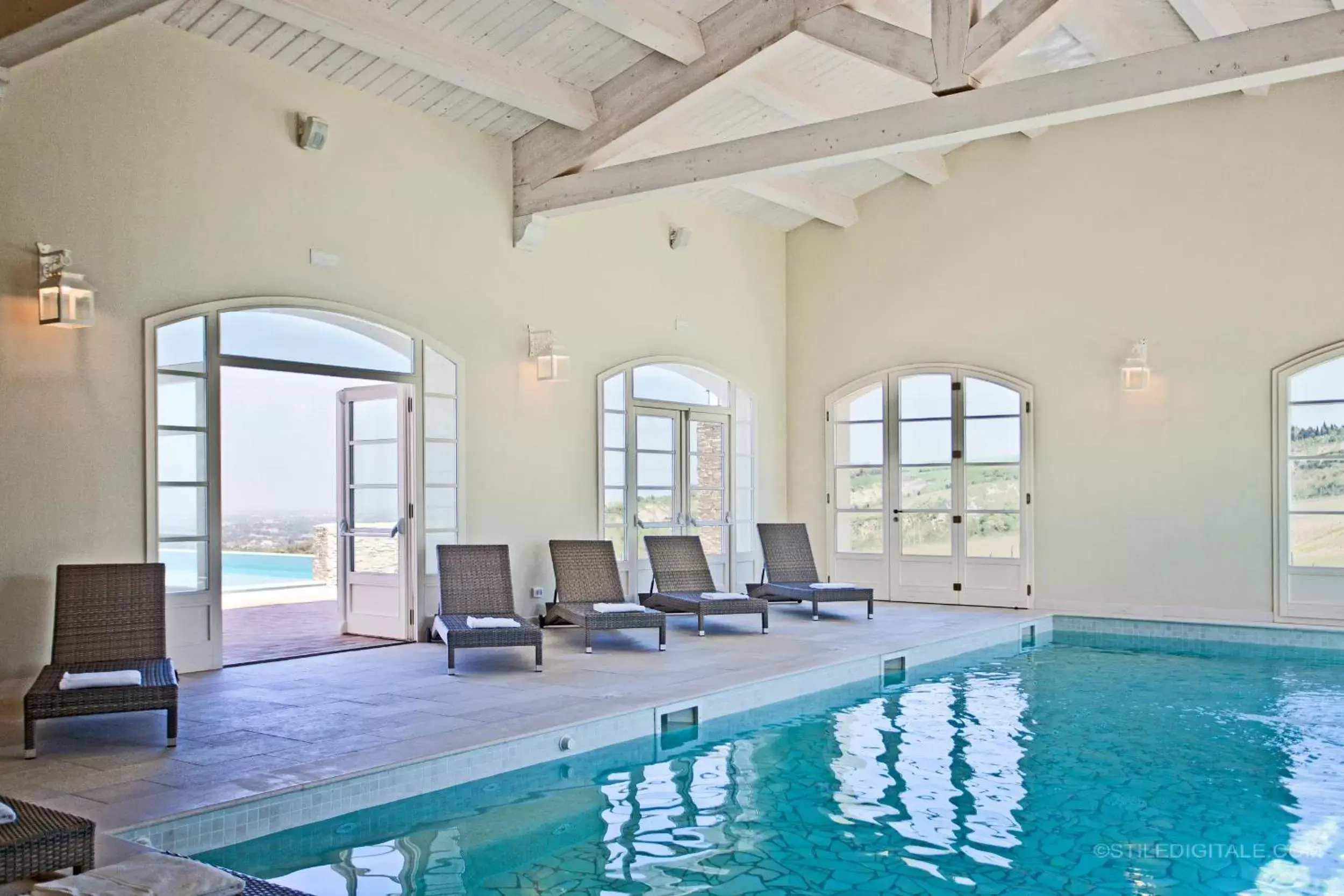 Fitness centre/facilities, Swimming Pool in Borgo Conde Wine Resort