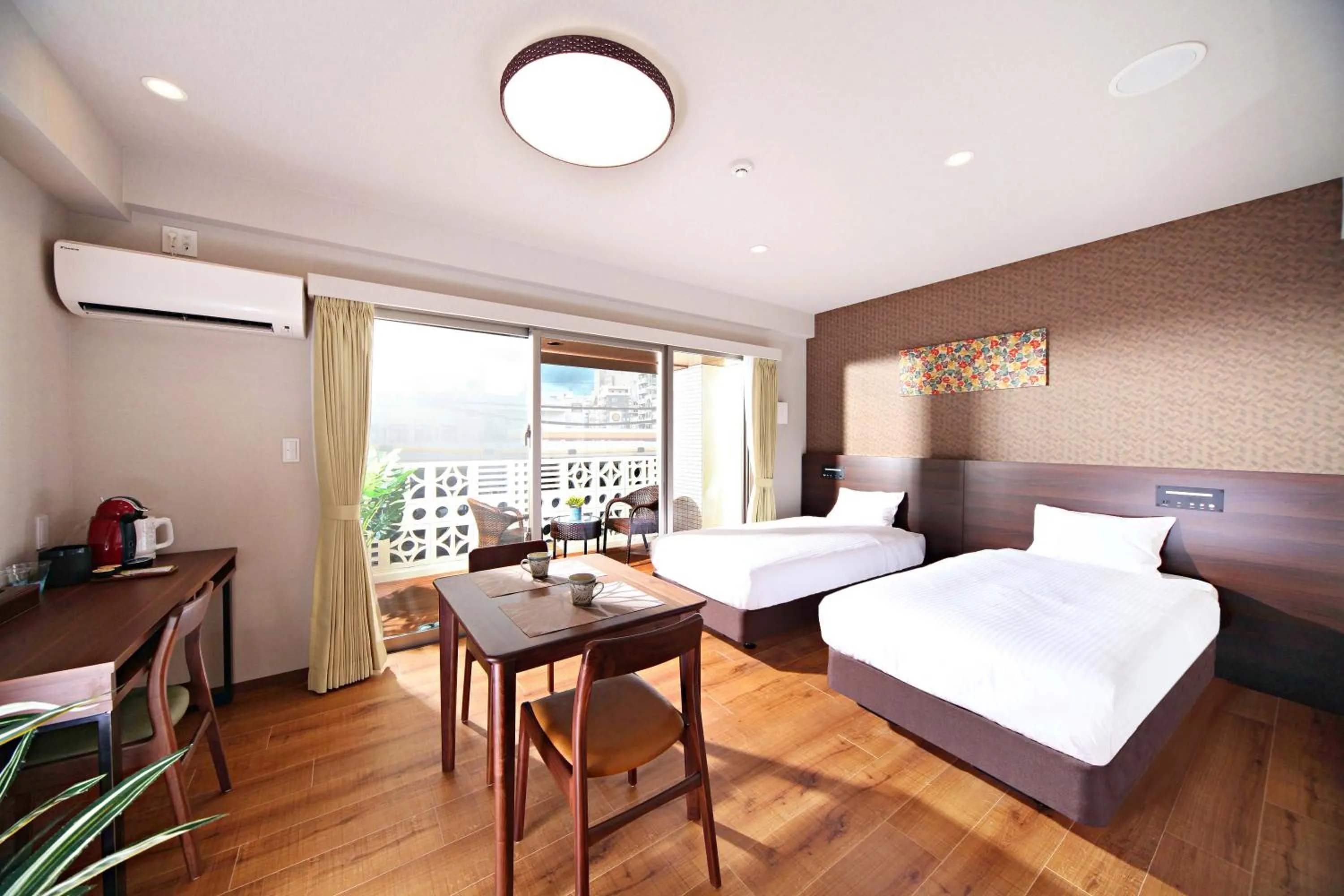 Photo of the whole room, Bed in Smart Condo Tomari