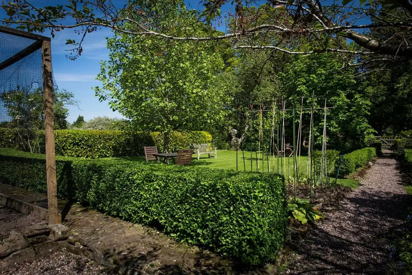 Garden view, Garden in Church Farm B&B near Telford and Ironbridge