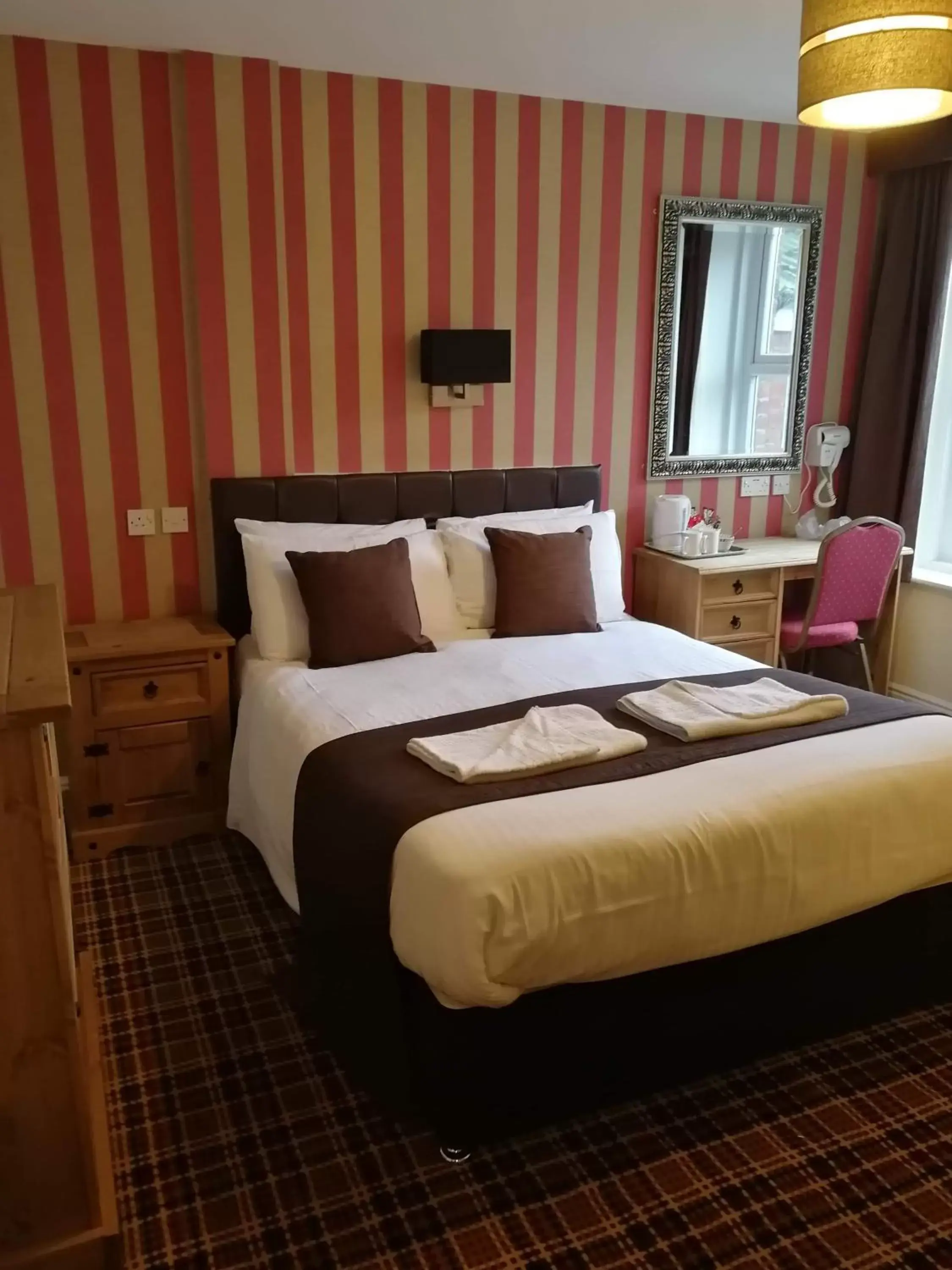 Bed in The Trafford Hotel