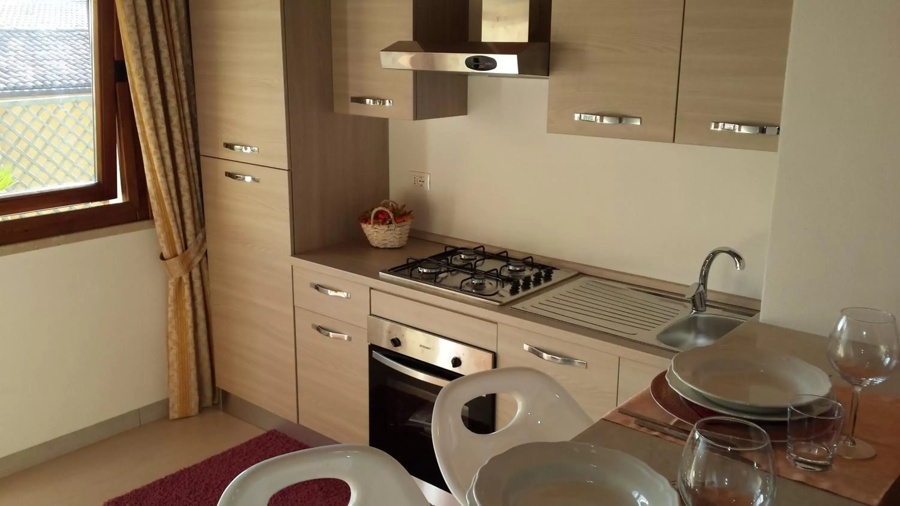 Kitchen or kitchenette, Kitchen/Kitchenette in Garda Sol SPA Hotel & Appartamenti