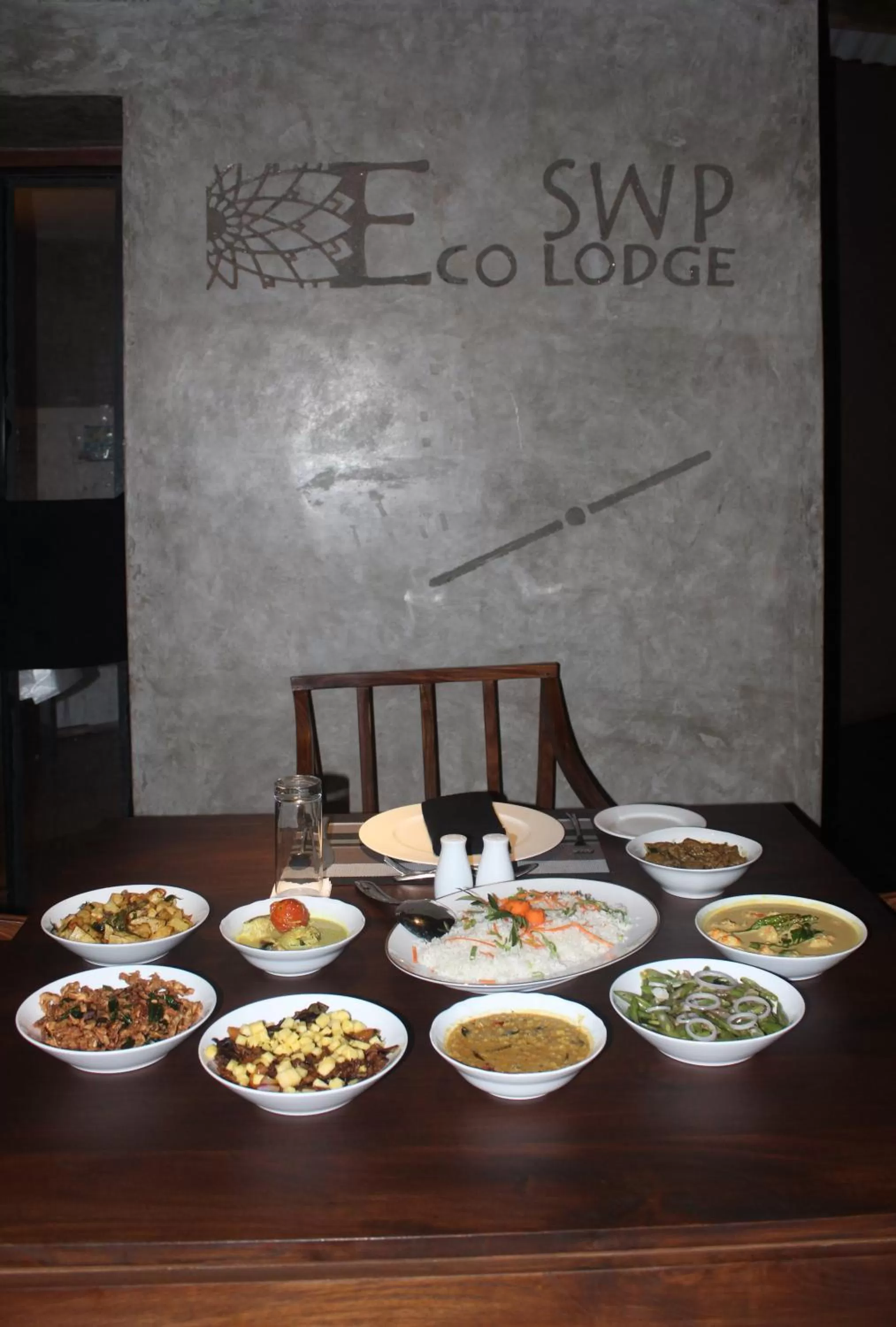 Food in swp eco lodge