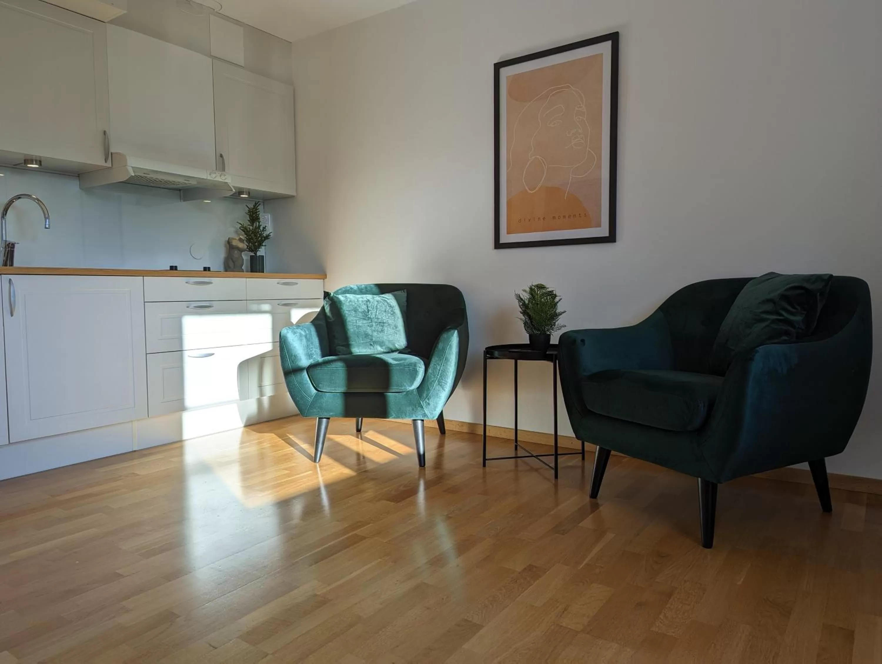 Kitchen or kitchenette in Hotell Bro