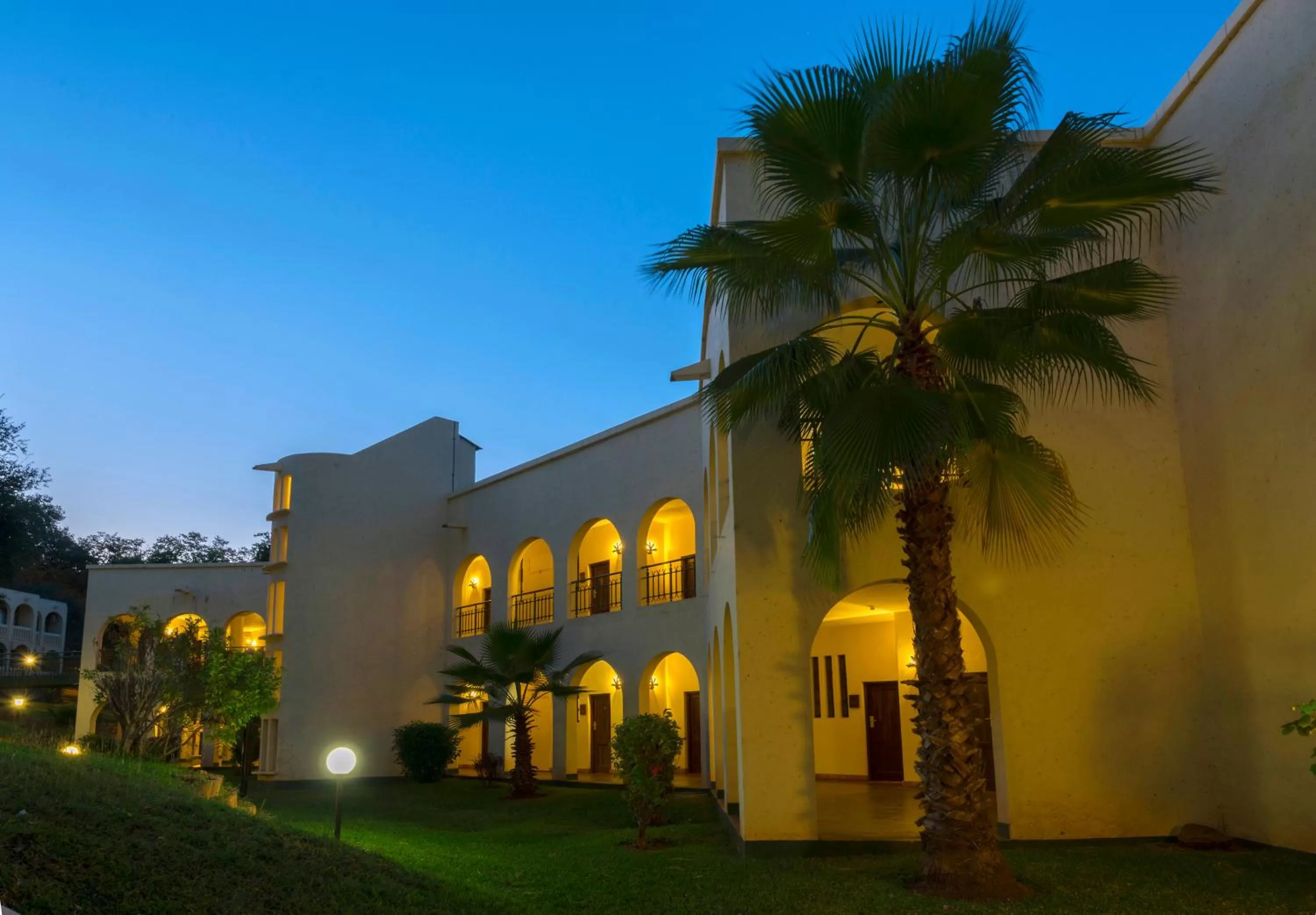 Property building in Victoria Falls Rainbow Hotel