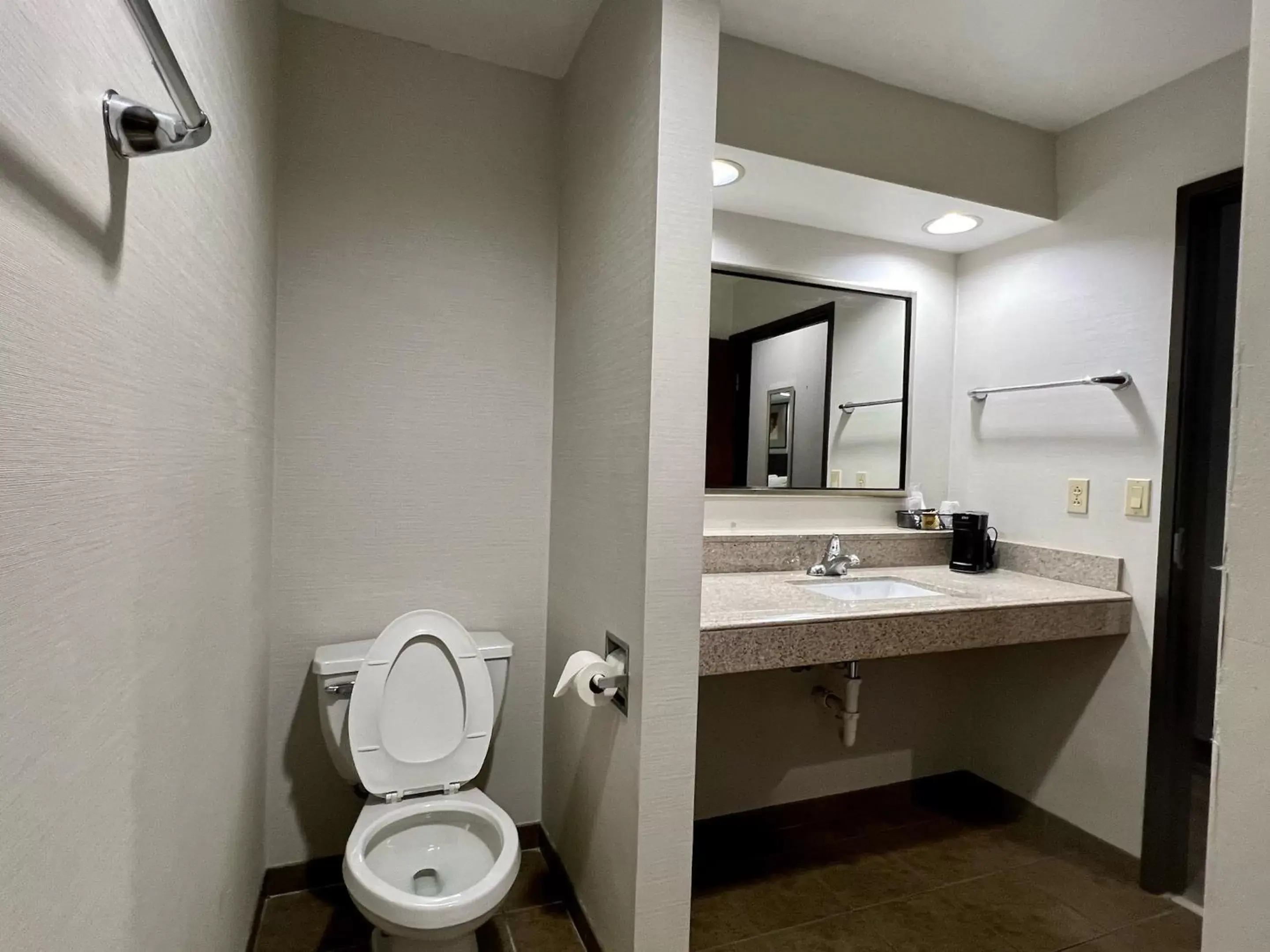 Bathroom in HomeTowne Studios & Suites Washington