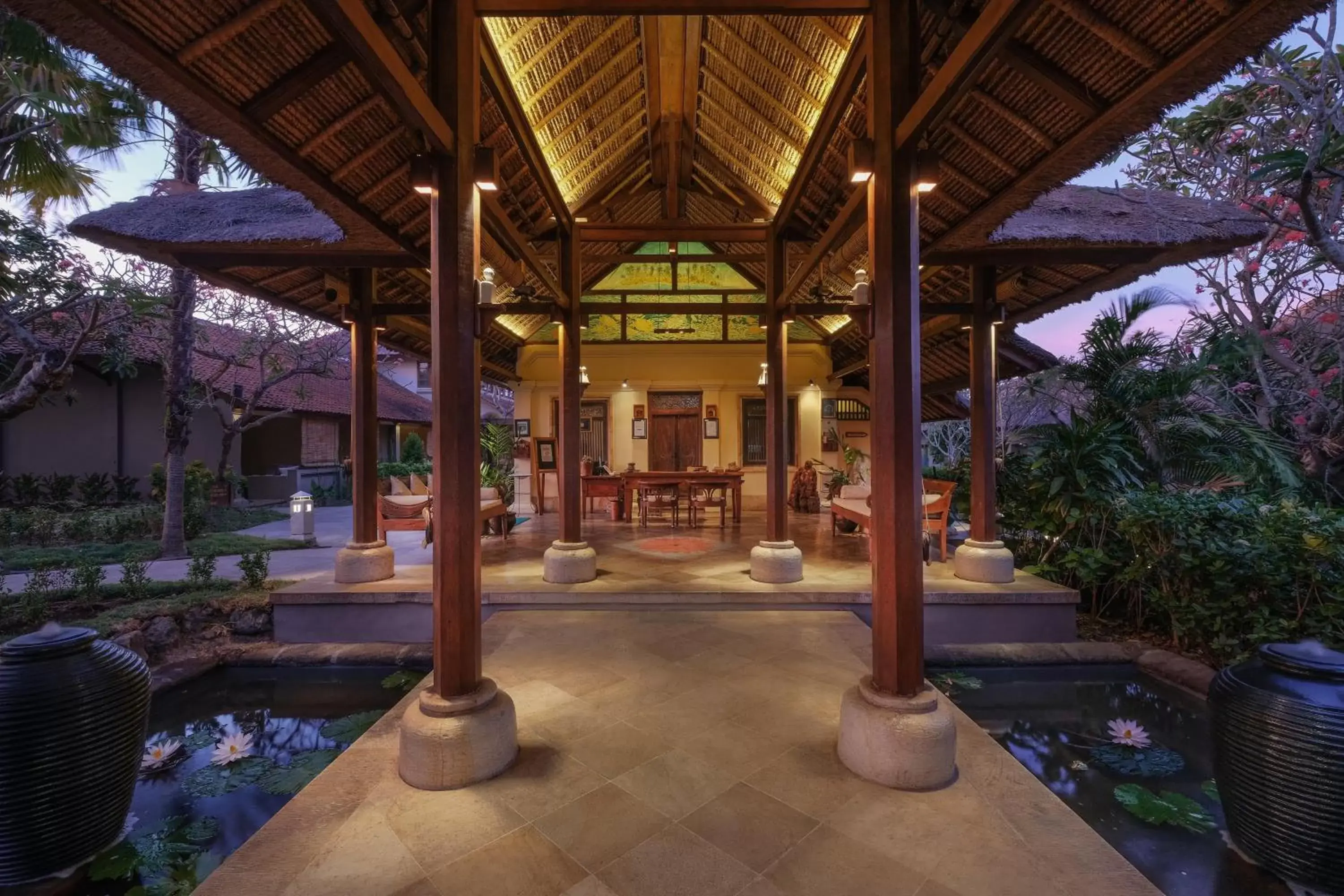 Lobby or reception in Mimpi Resort Menjangan