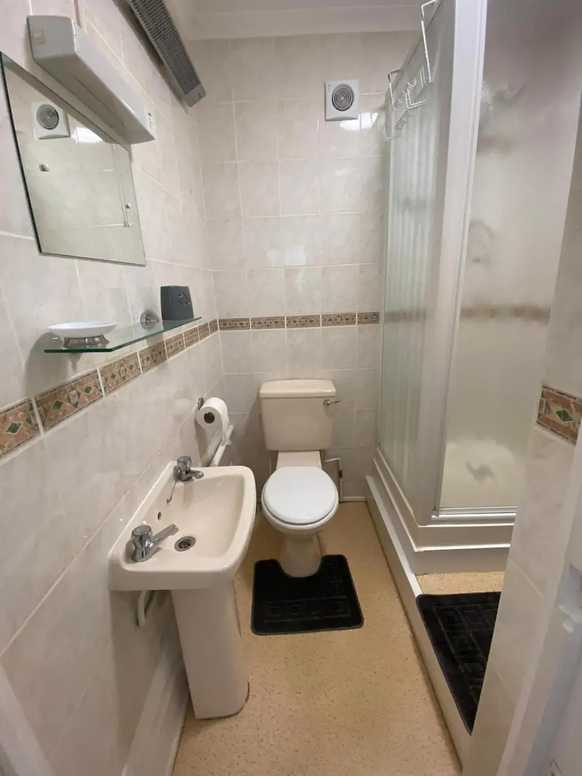 Bathroom in Penhale Holiday Flats