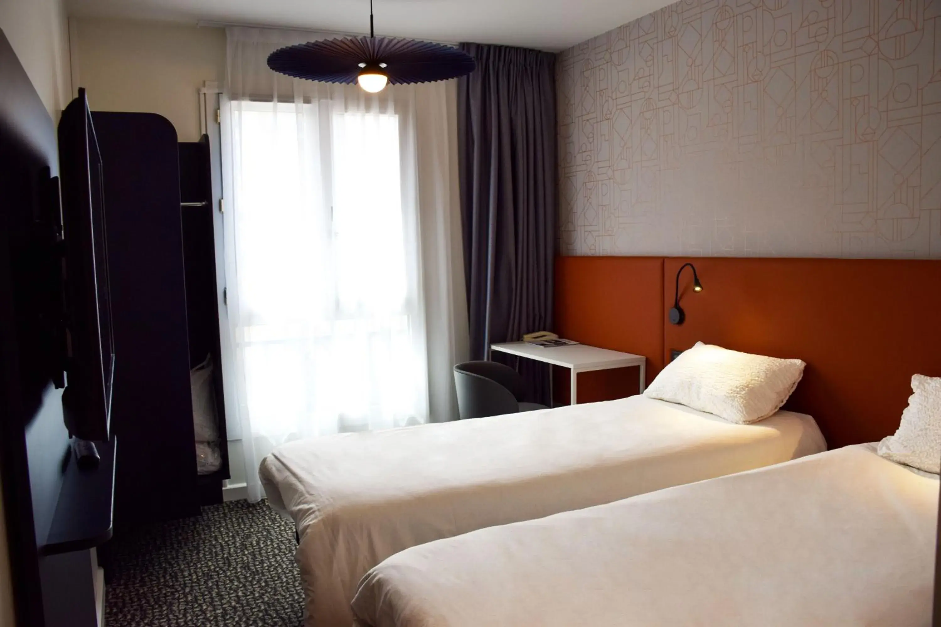 Bedroom, Bed in ibis Rodez Centre