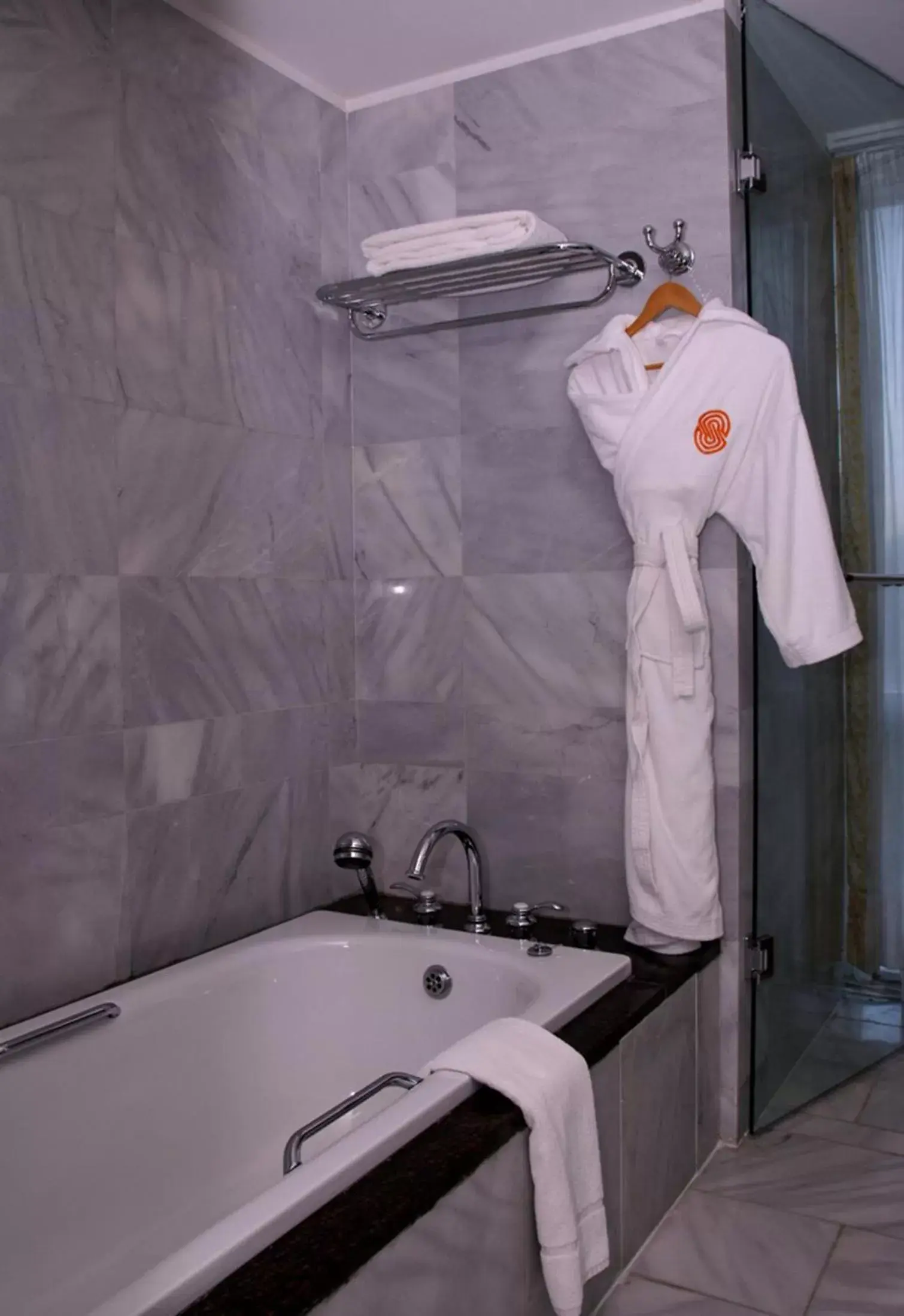 Bathroom in Dushanbe Serena Hotel Bathroom in Dushanbe Serena Hotel