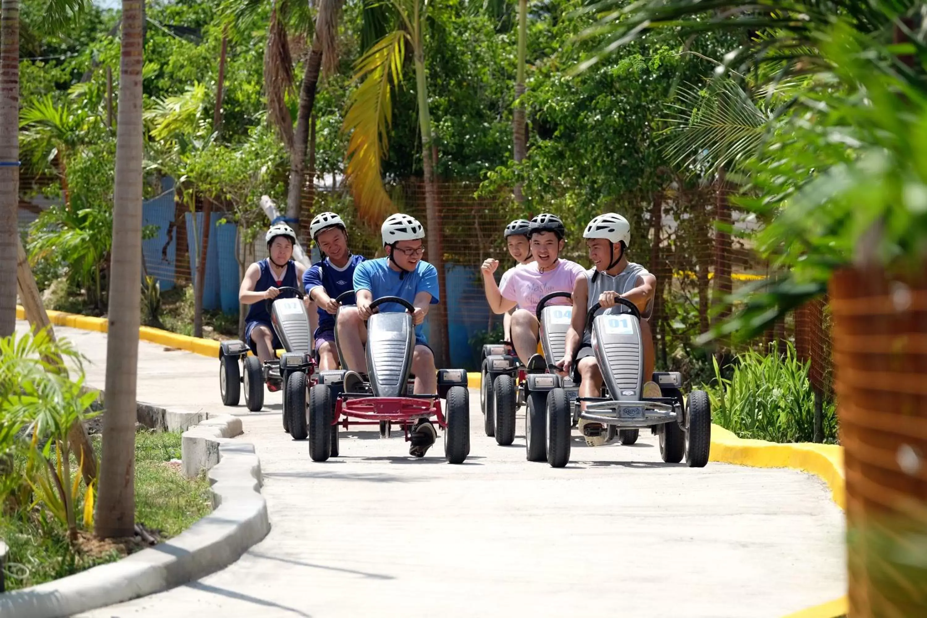 Cycling in Jpark Island Resort & Waterpark Cebu Cycling in Jpark Island Resort & Waterpark Cebu
