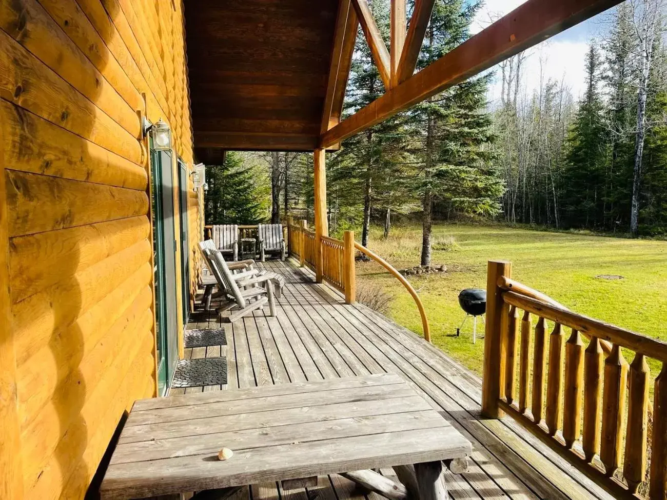 Patio in Drummond Island Resort & Conference Center