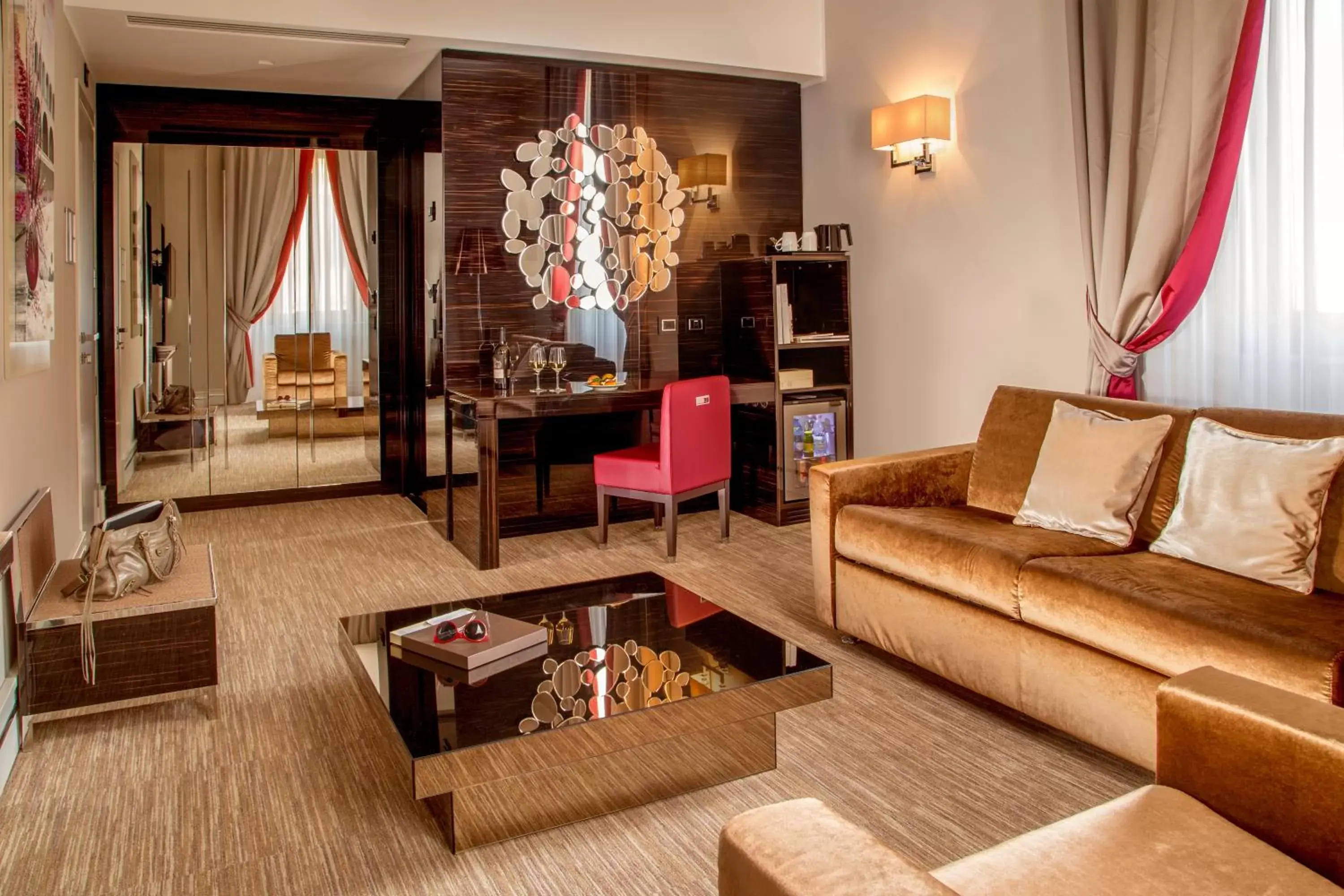 Living room, Seating Area in Gioberti Art Hotel