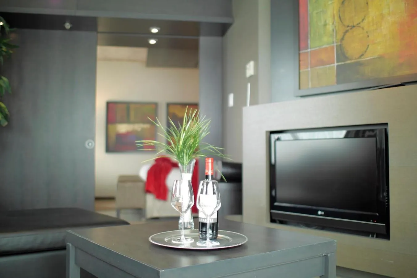 Living room in Grand Times Hotel