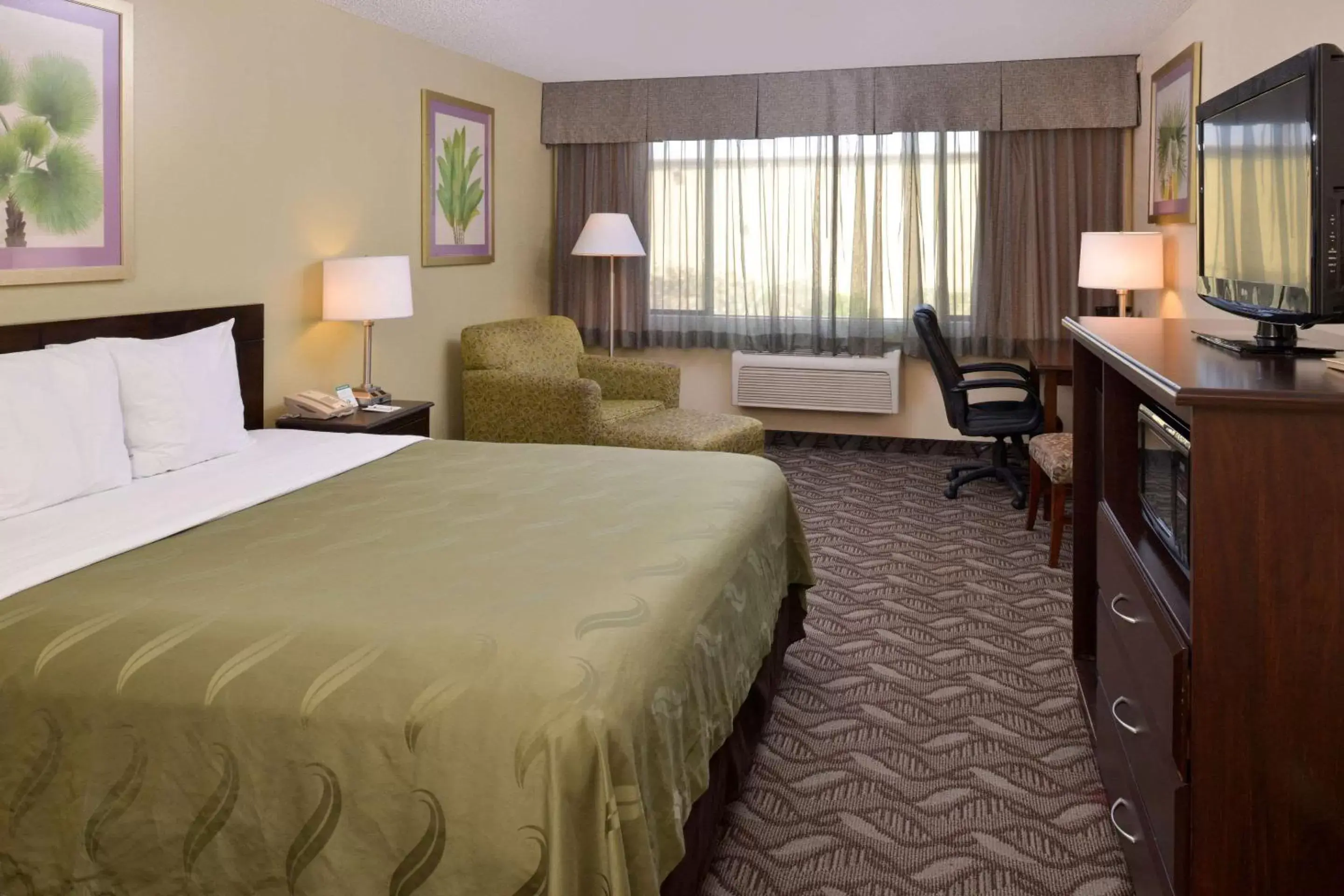 Photo of the whole room, Bed in Quality Inn & Suites Montebello - Los Angeles