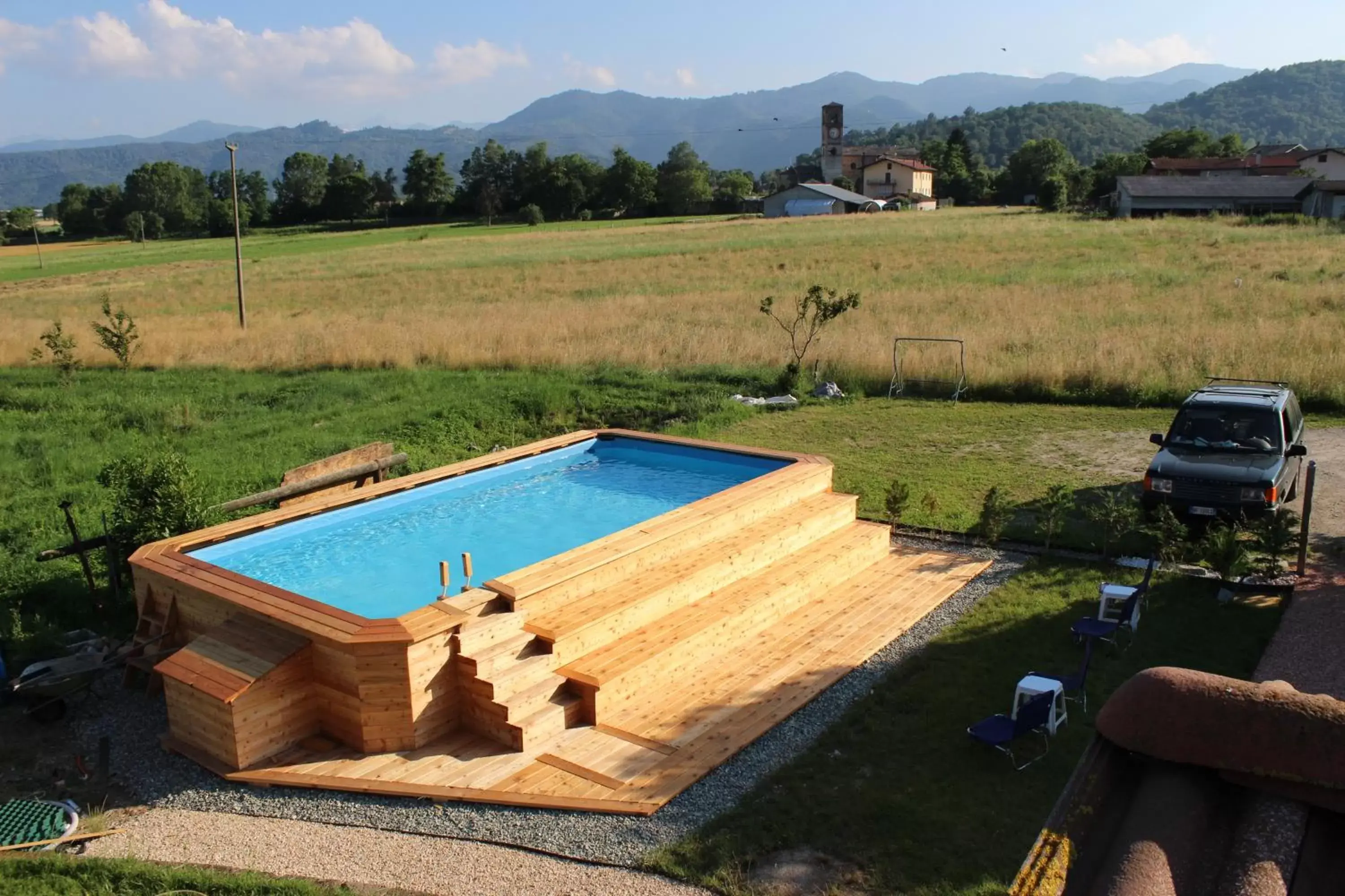 Pool View in Locanda Dl'Angel