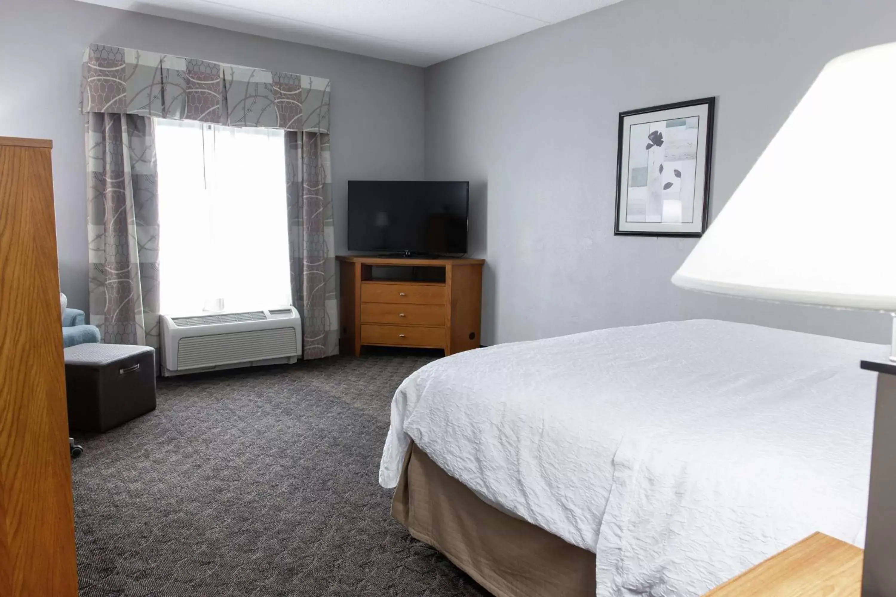 Bedroom, Bed in Hampton Inn & Suites Chesapeake-Square Mall