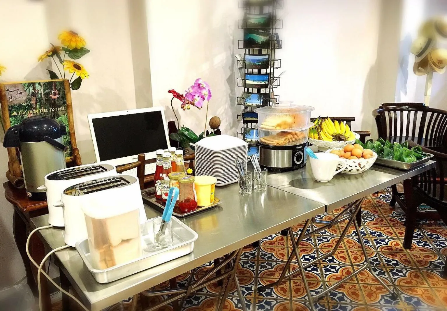 Food and drinks in Ming Shou Boutique House