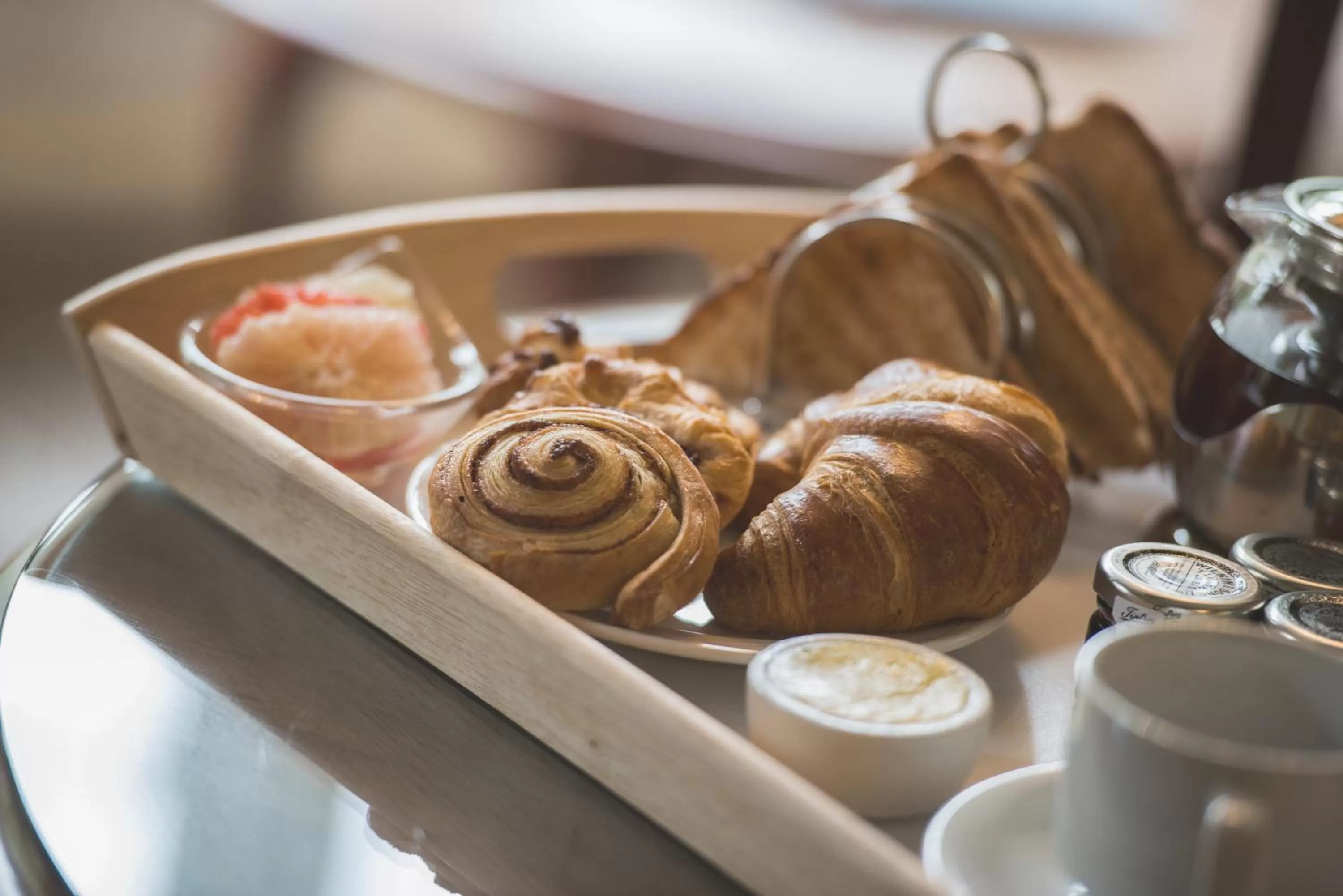 Food close-up in Mere Court Hotel