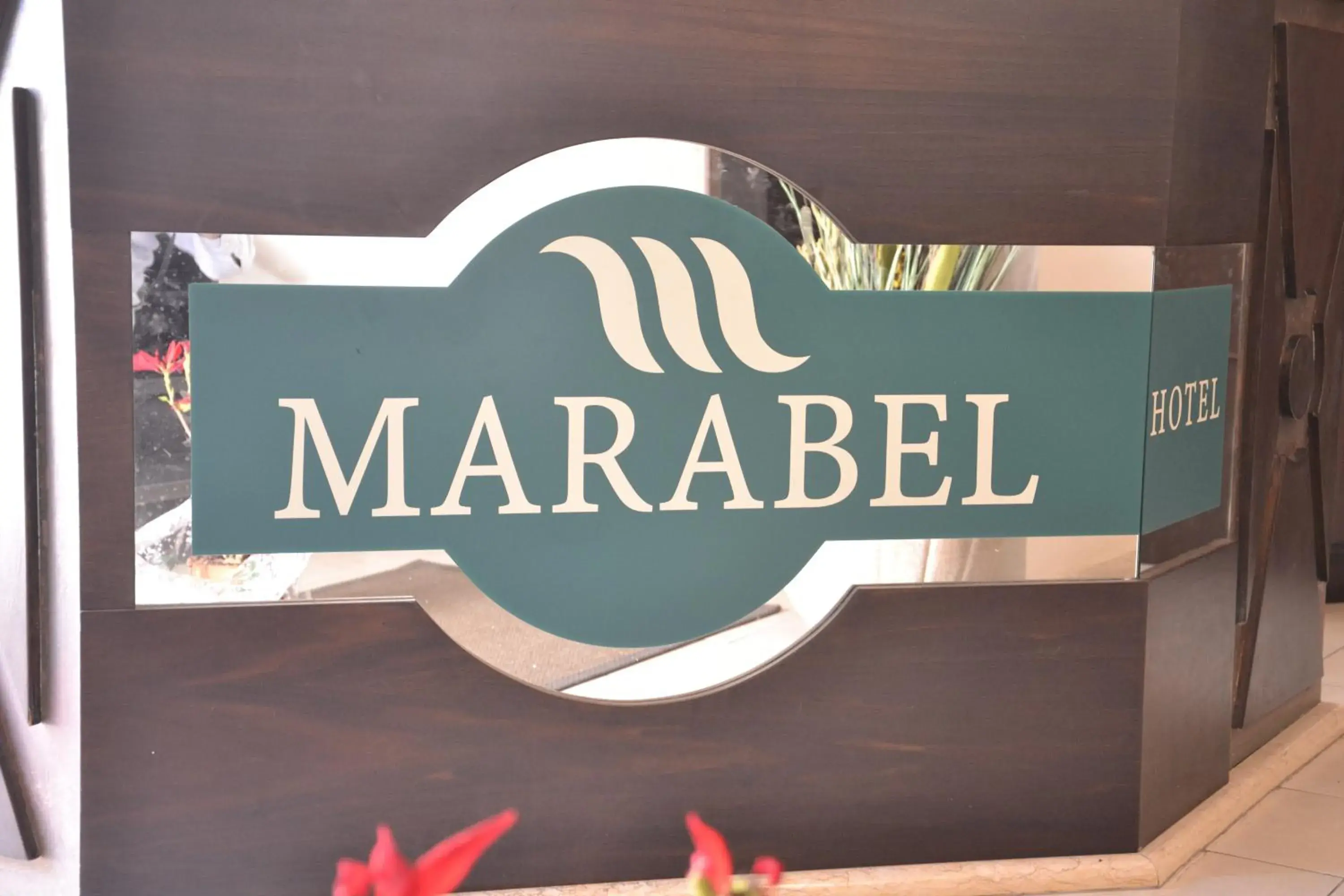 Property logo or sign in Hotel Marabel