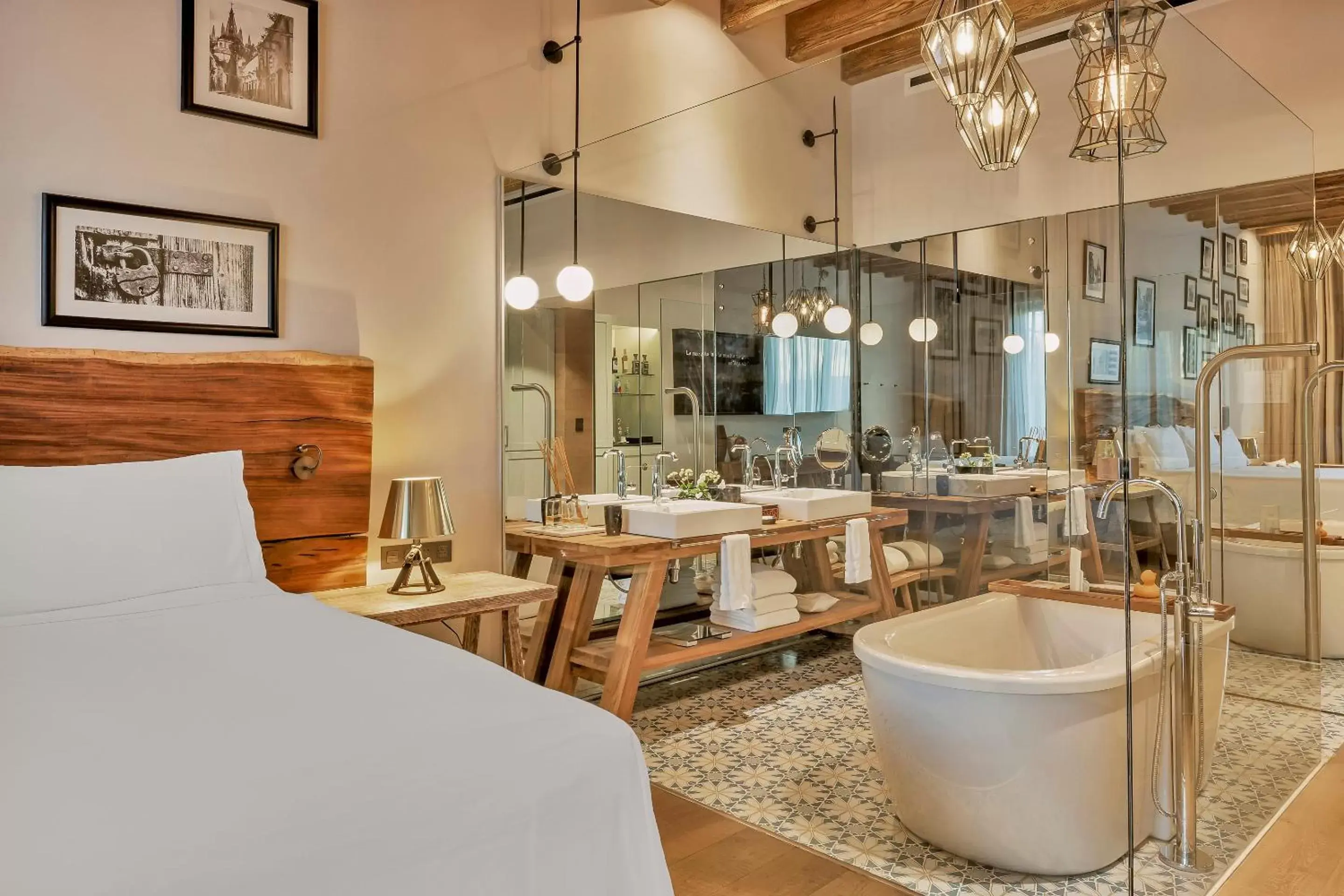Bathroom, Restaurant/Places to Eat in Live Aqua San Miguel de Allende Urban Resort