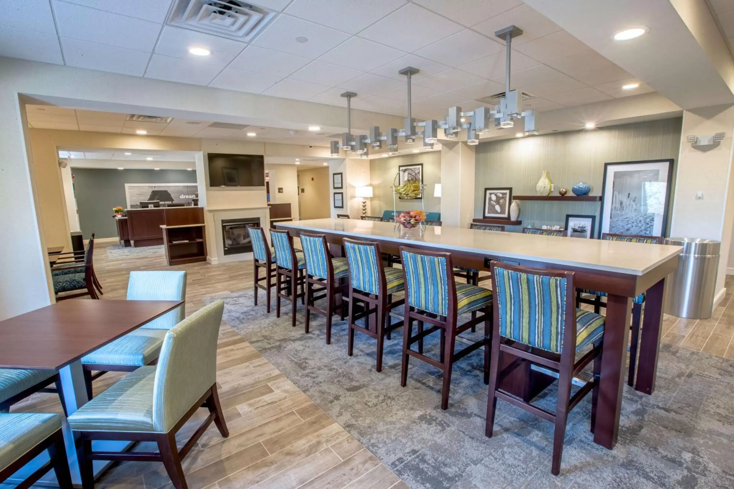 Lobby or reception in Hampton Inn by Hilton Amesbury, MA Lobby or reception in Hampton Inn by Hilton Amesbury, MA