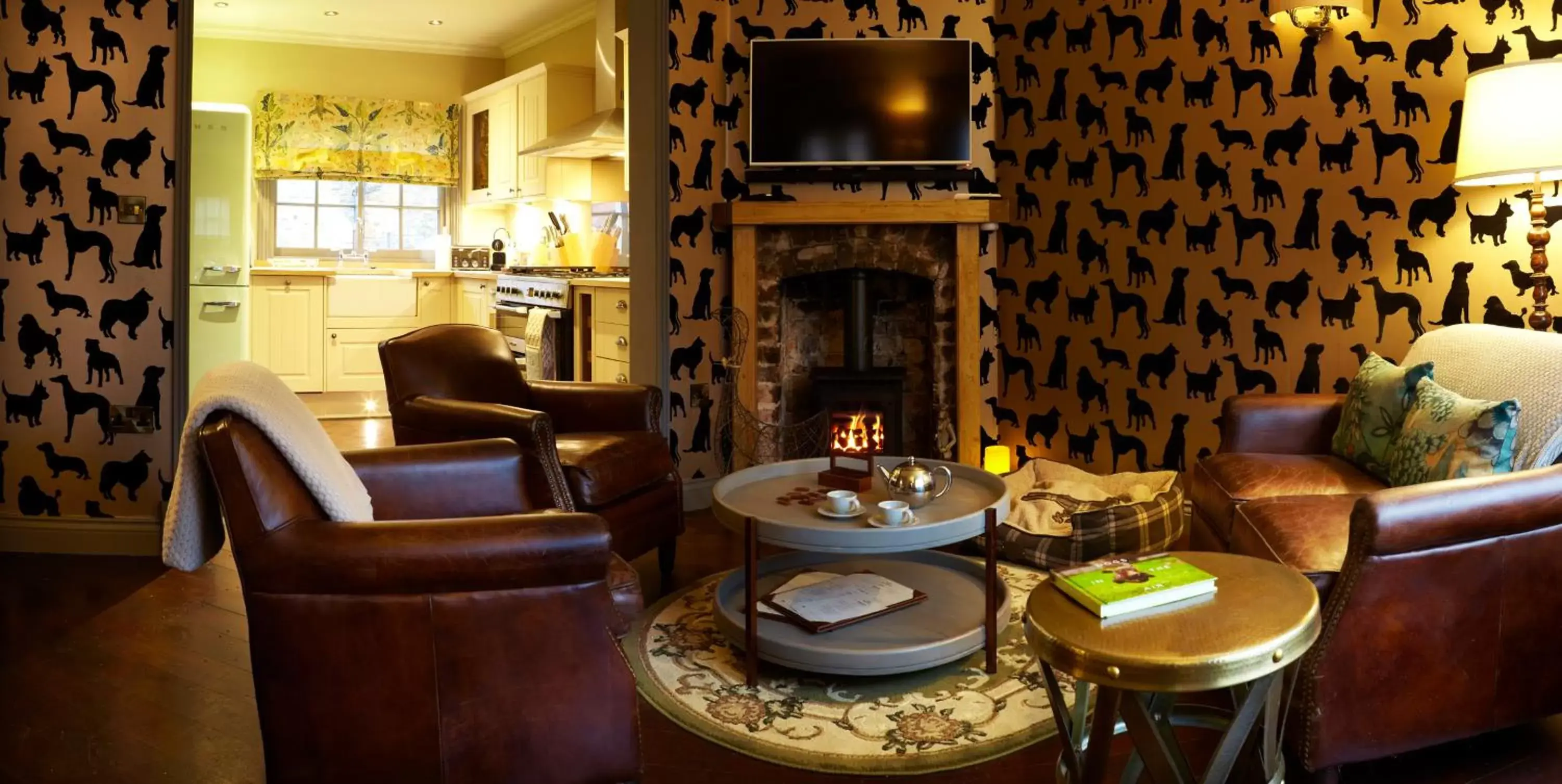 Living room, Lounge/Bar in The Plough, Scalby