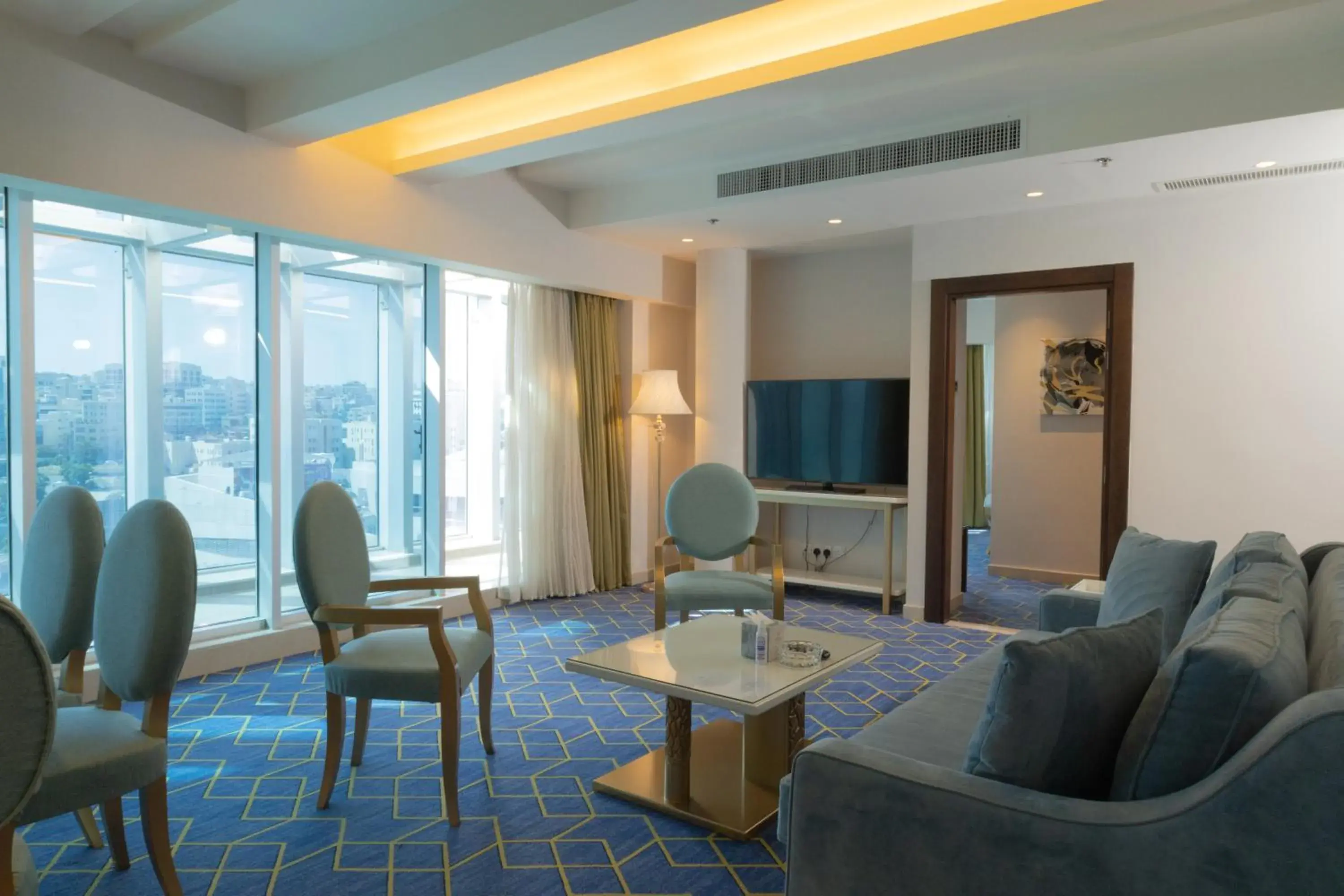 Seating Area in Coral Tower Hotel