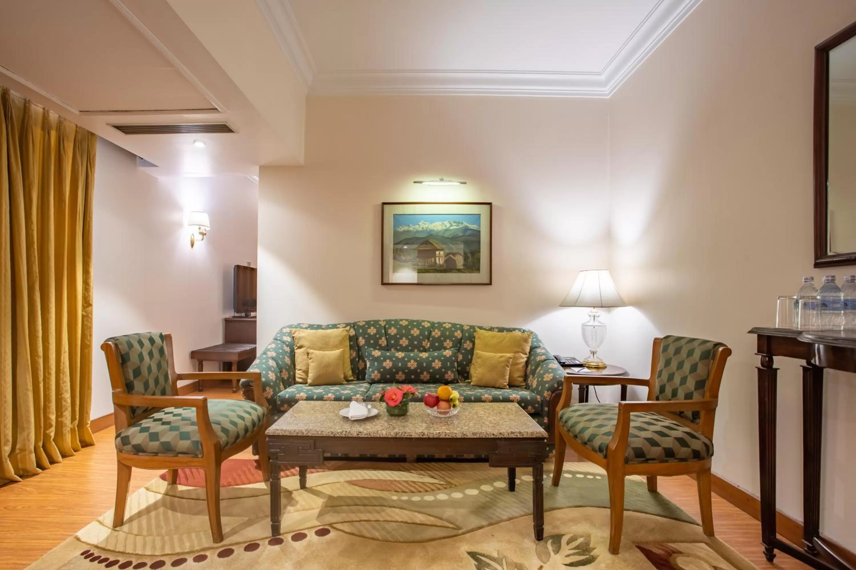 Living room in The Everest Hotel