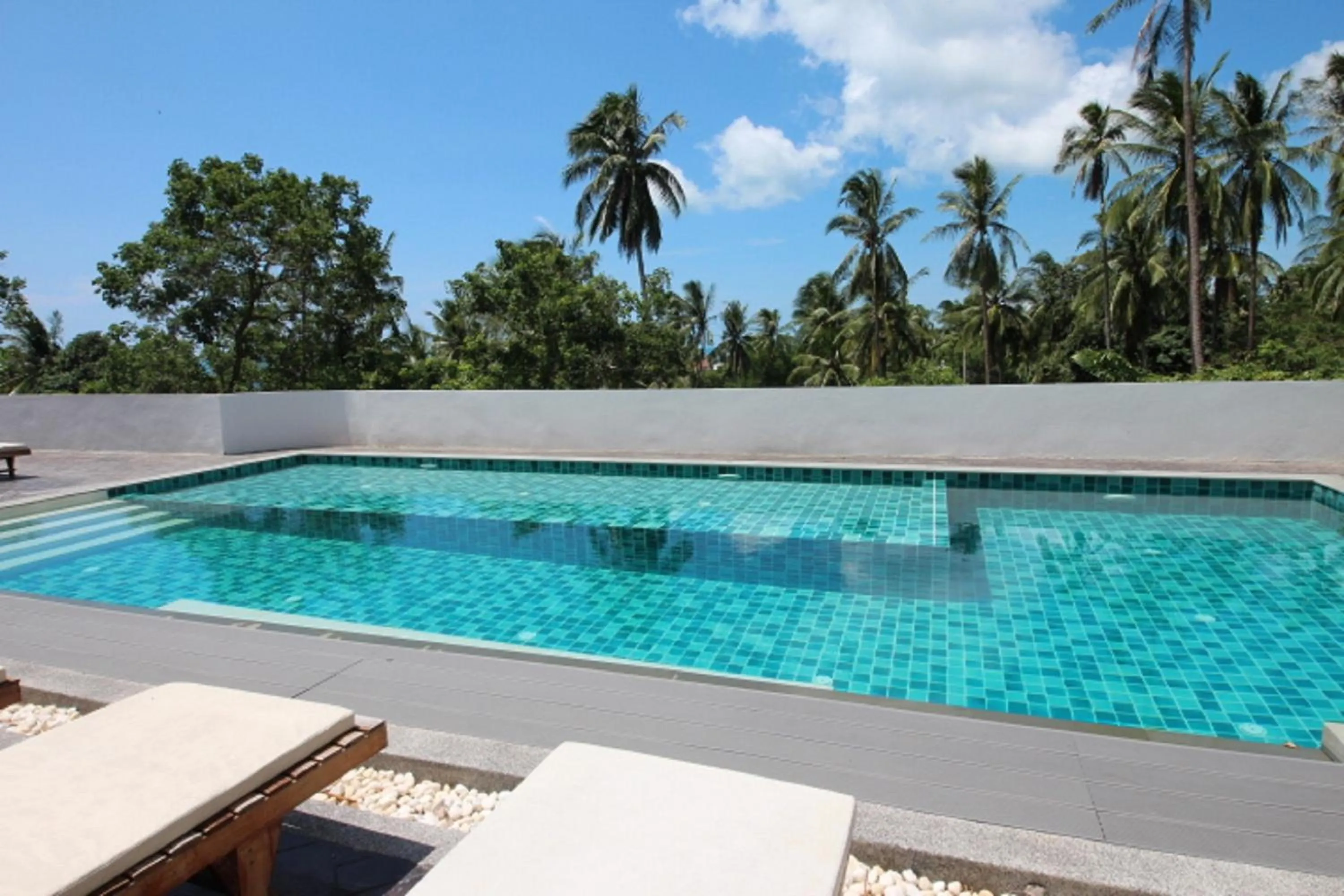 Pool view in Tropical Sea View Residence