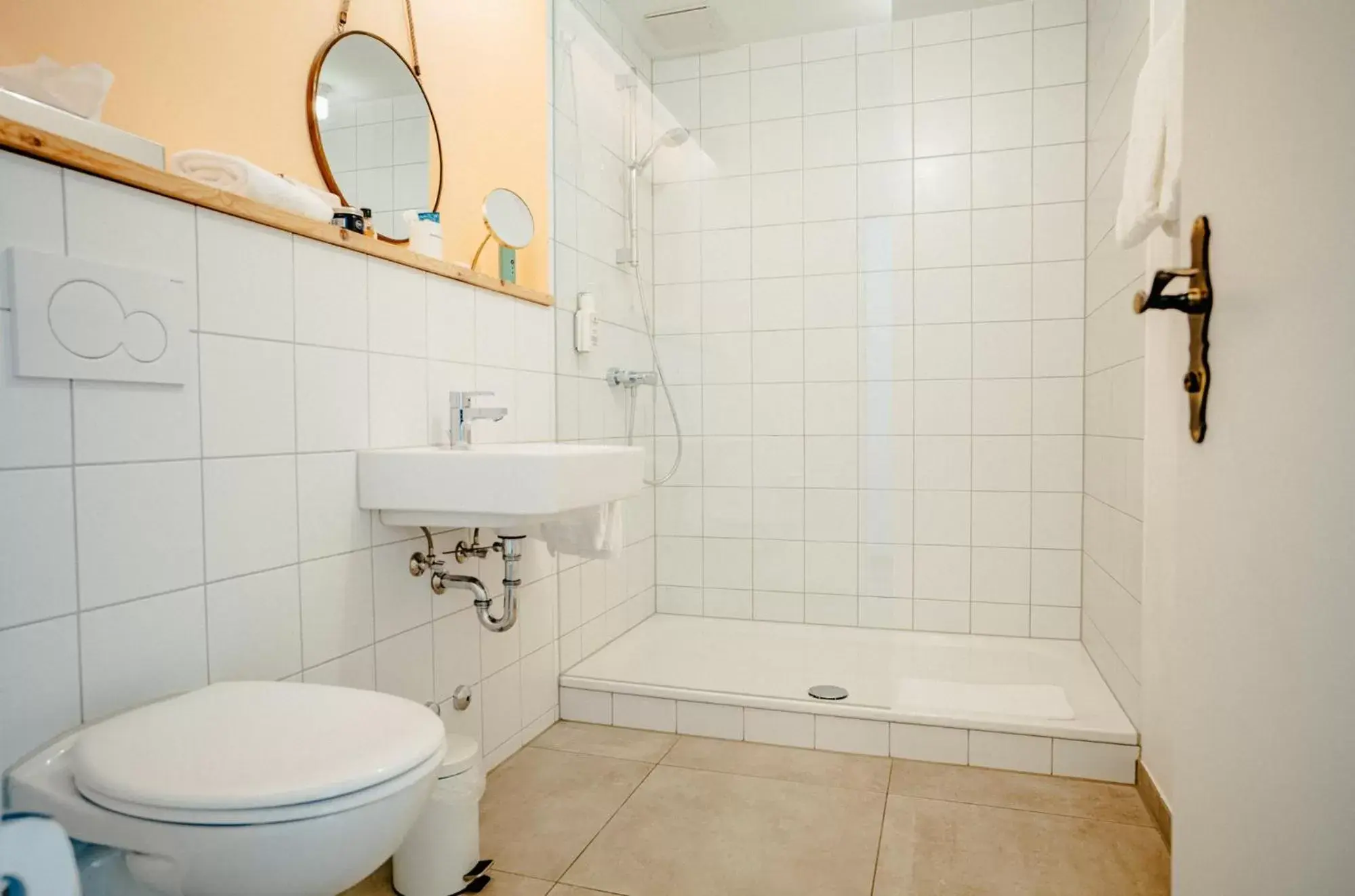 Bathroom in Alpenrose Bayrischzell Hotel