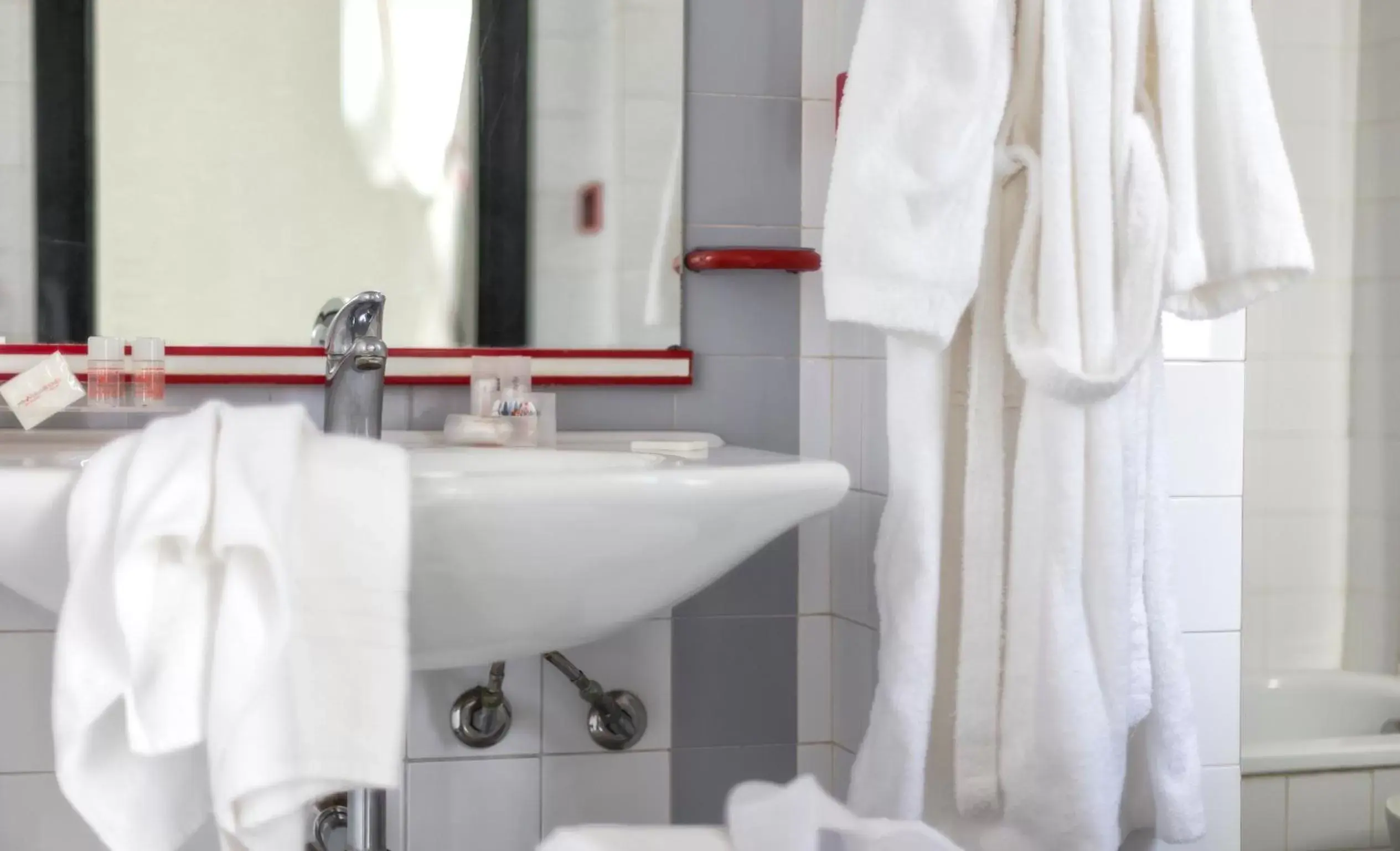 Bathroom in Hotel Boemia