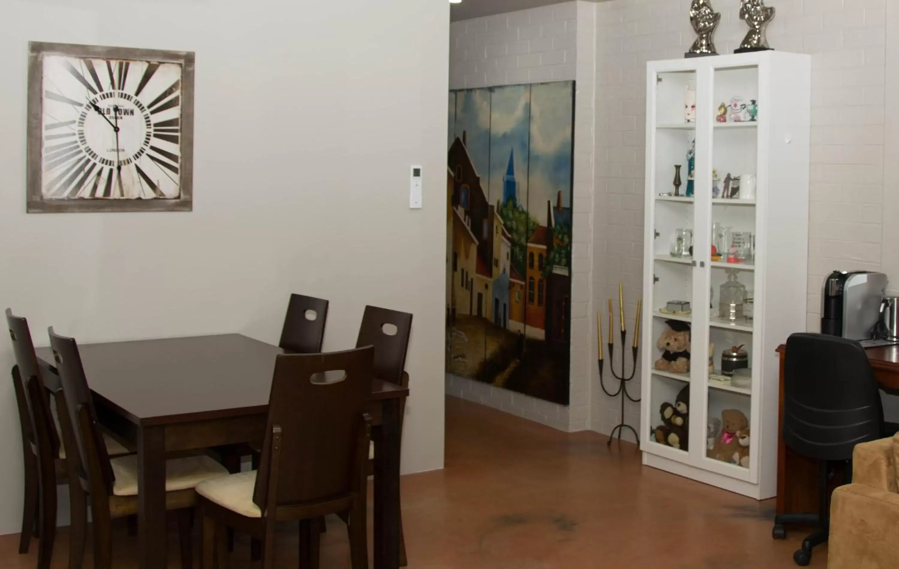 Dining area in Westside Studio Apartments