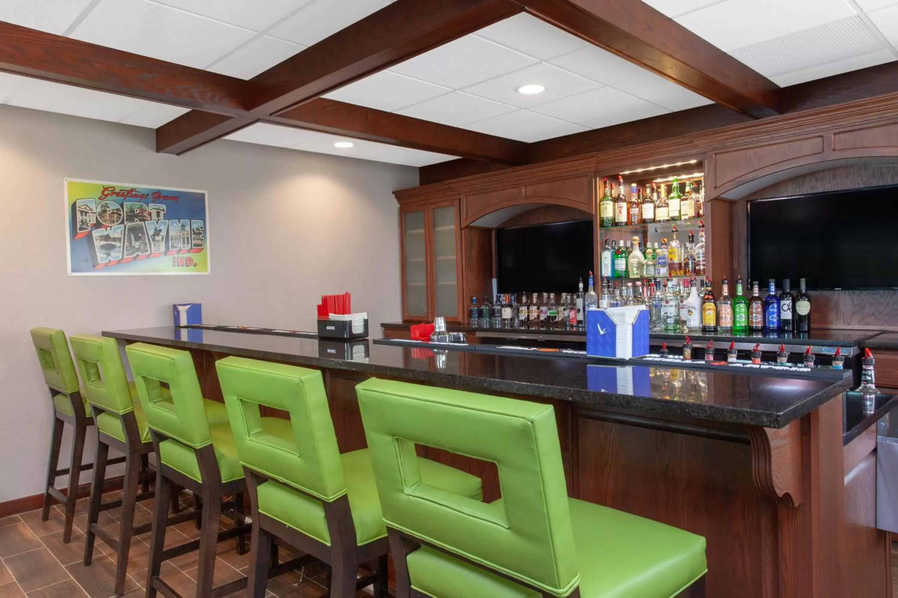 Lounge or bar, Lounge/Bar in Wyndham Garden Fort Wayne