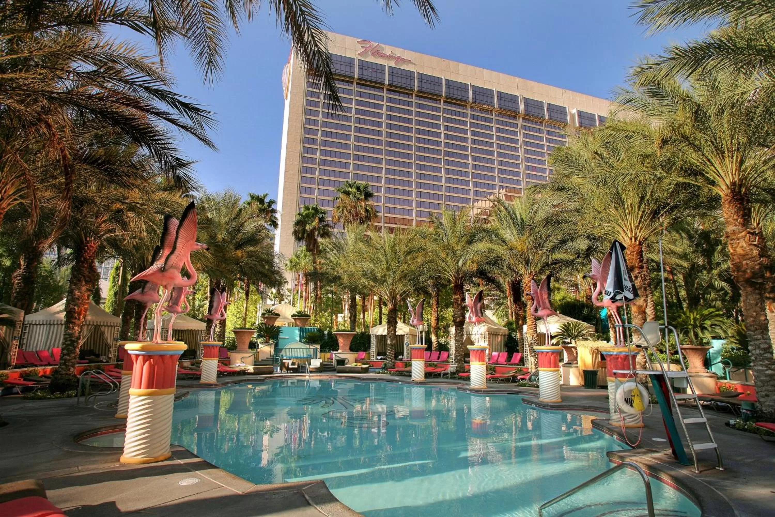 Swimming pool in Flamingo Las Vegas Hotel & Casino