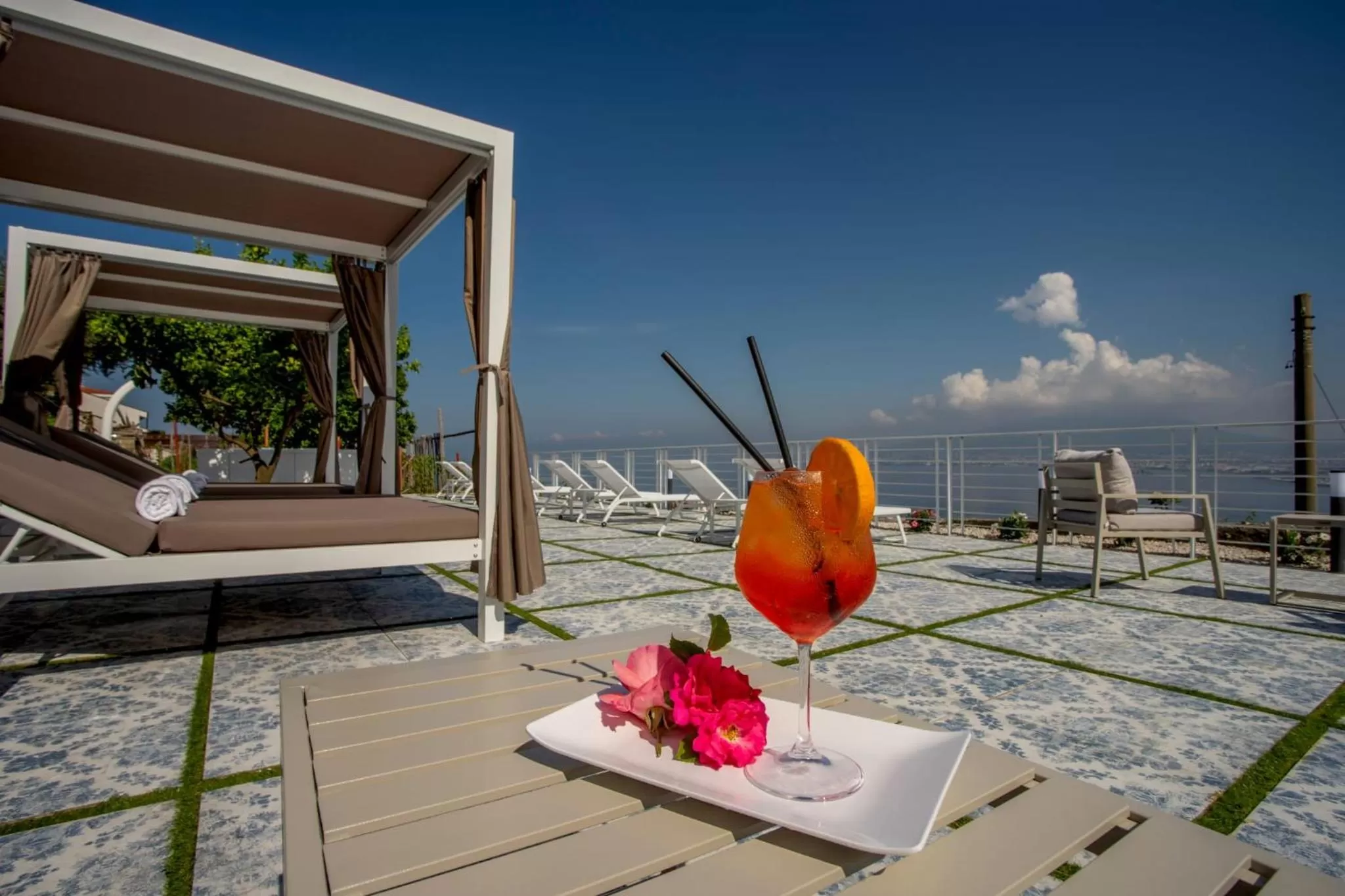 Solarium in Relais al Castello