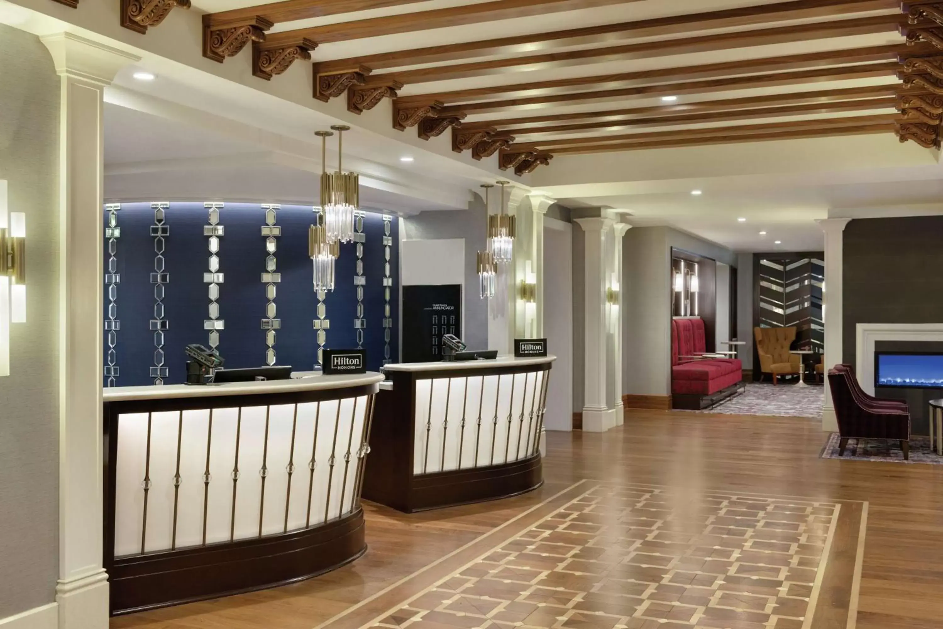 Lobby or reception, Lobby/Reception in Hilton Checkers Los Angeles