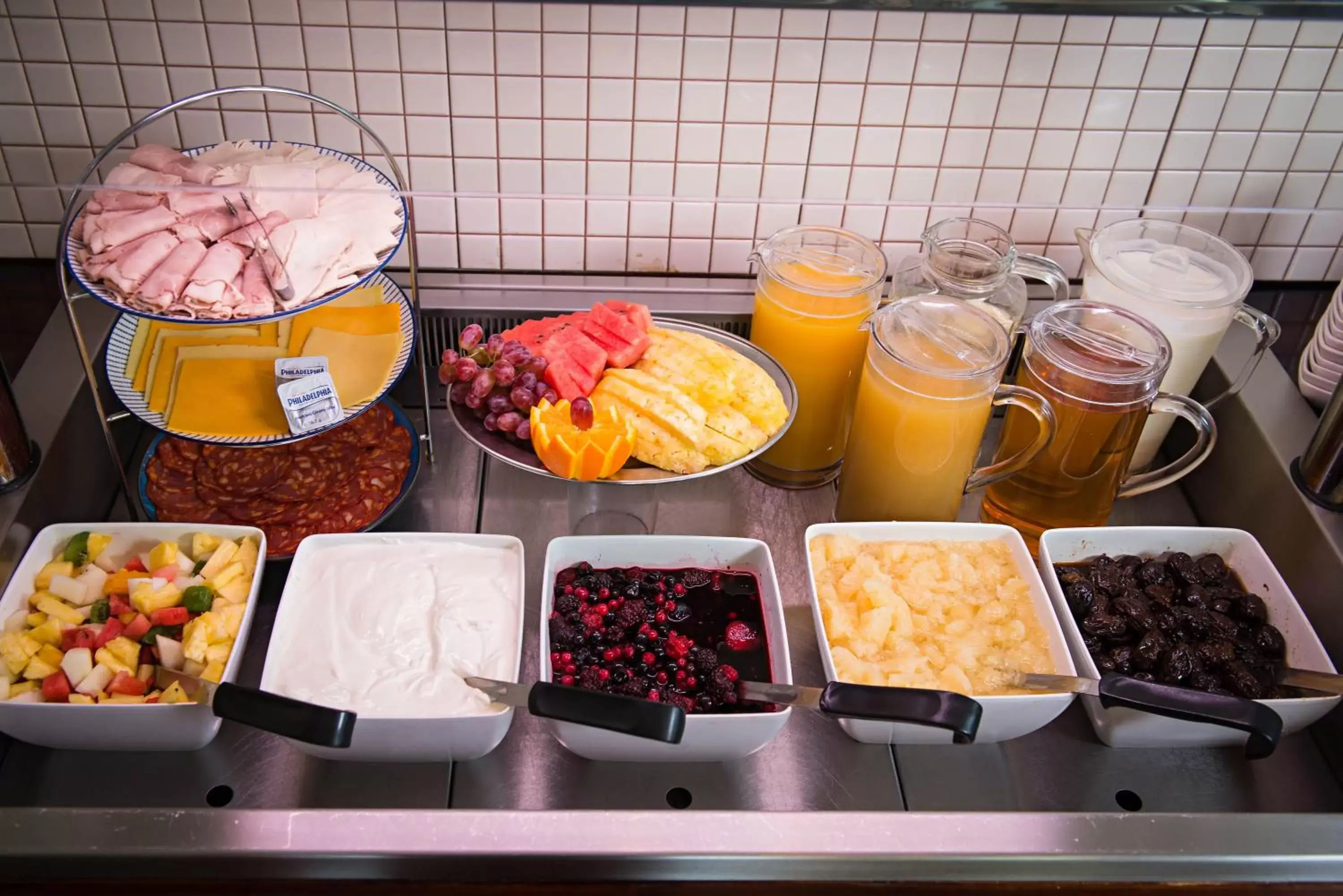 Continental breakfast in Gabriel House Guesthouse