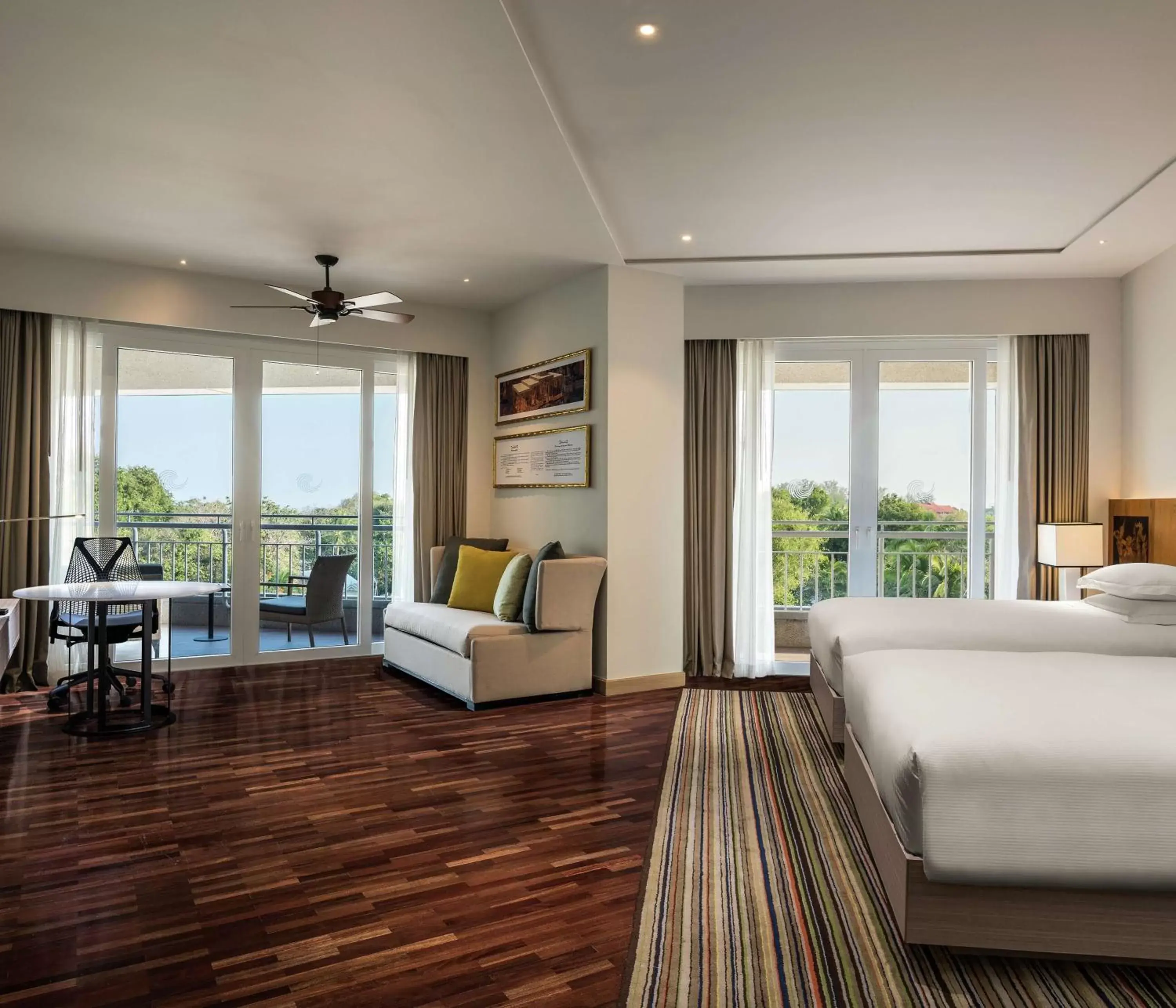 Bedroom, View in Hilton Hua Hin Resort & Spa