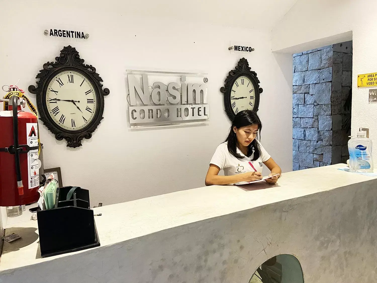 Lobby or reception, Lobby/Reception in Nasim Condo Hotel con acceso BEACH CLUB GRATIS, metros 5th AVENIDA