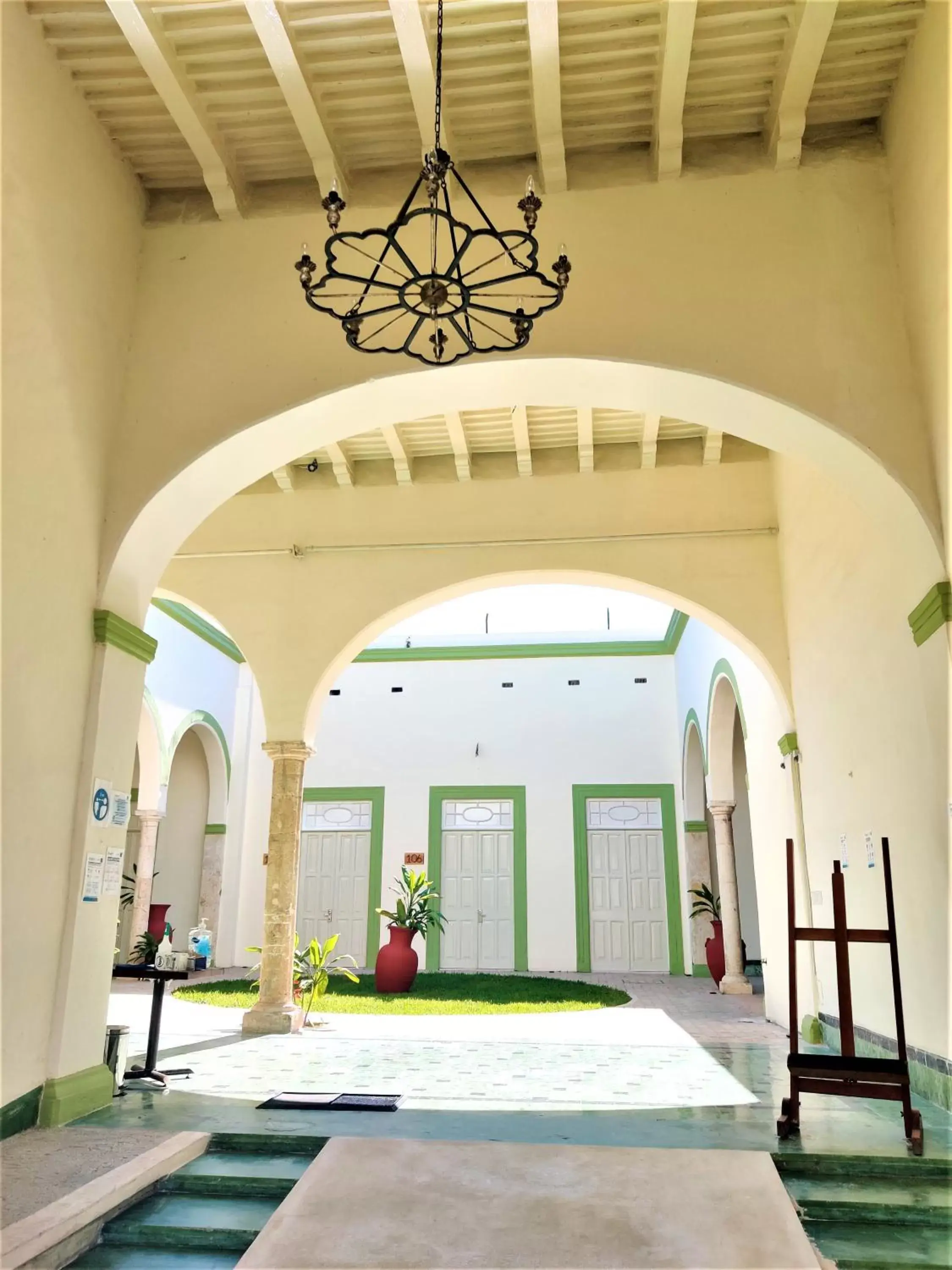 Patio in Hotel Boutique La Casona by Kavia