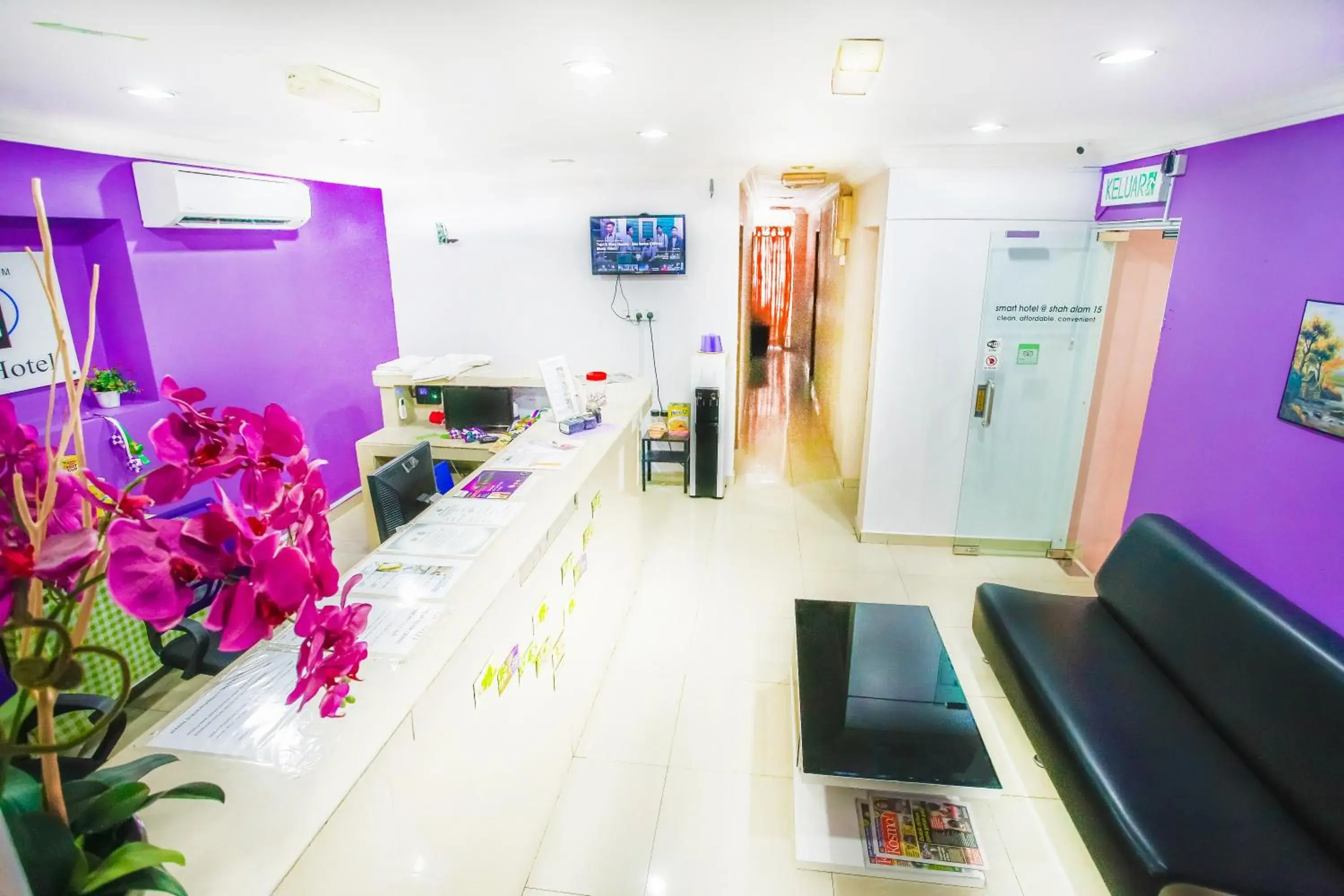 Lobby or reception, Lobby/Reception in Smart Hotel Shah Alam Seksyen 15