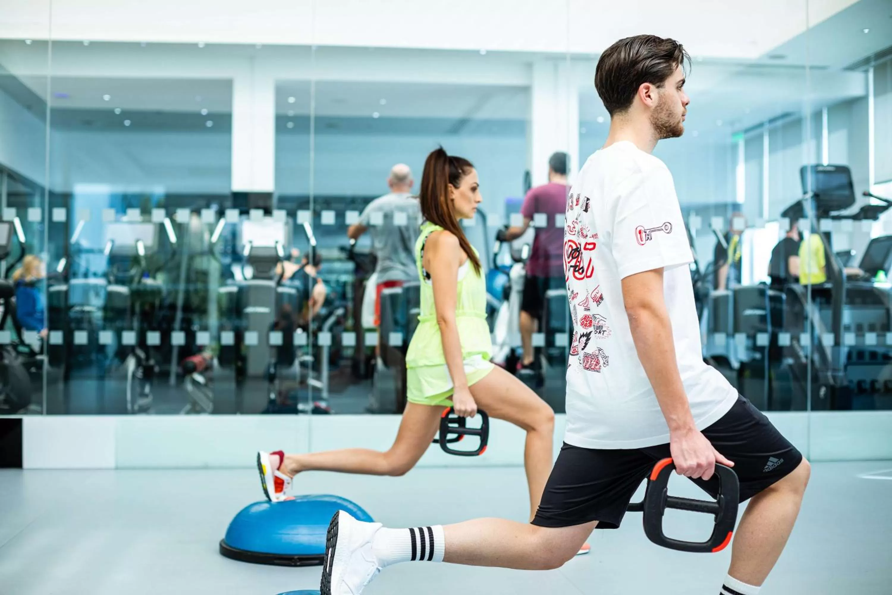 Fitness centre/facilities in Hilton Nicosia