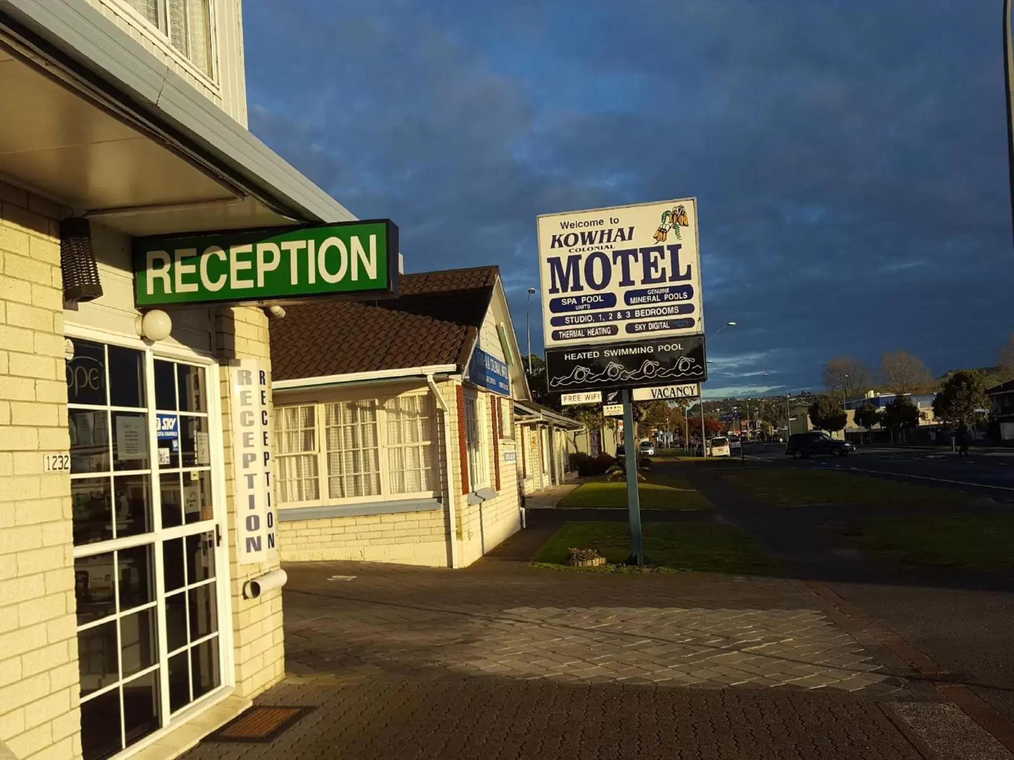 Facade/entrance, Property Logo/Sign in Kowhai Motel Rotorua