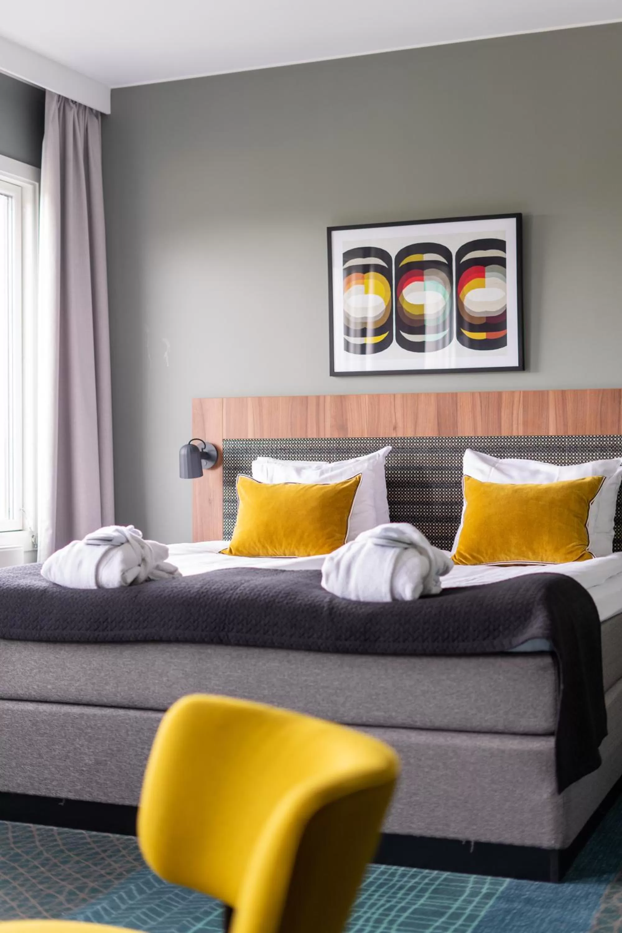 Bed in Quality Hotel Park Södertälje City