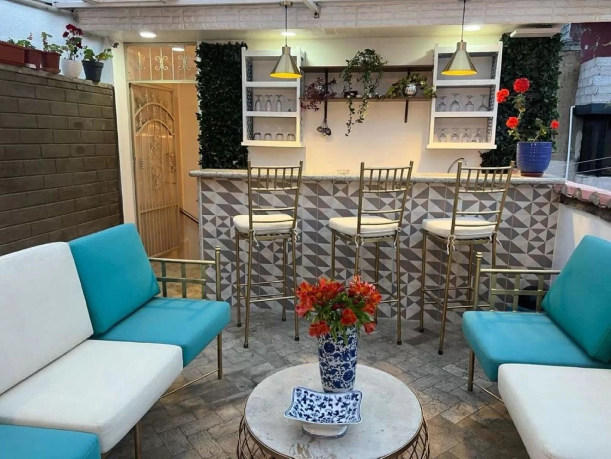 Balcony/Terrace in Adamas House Hotel Boutique